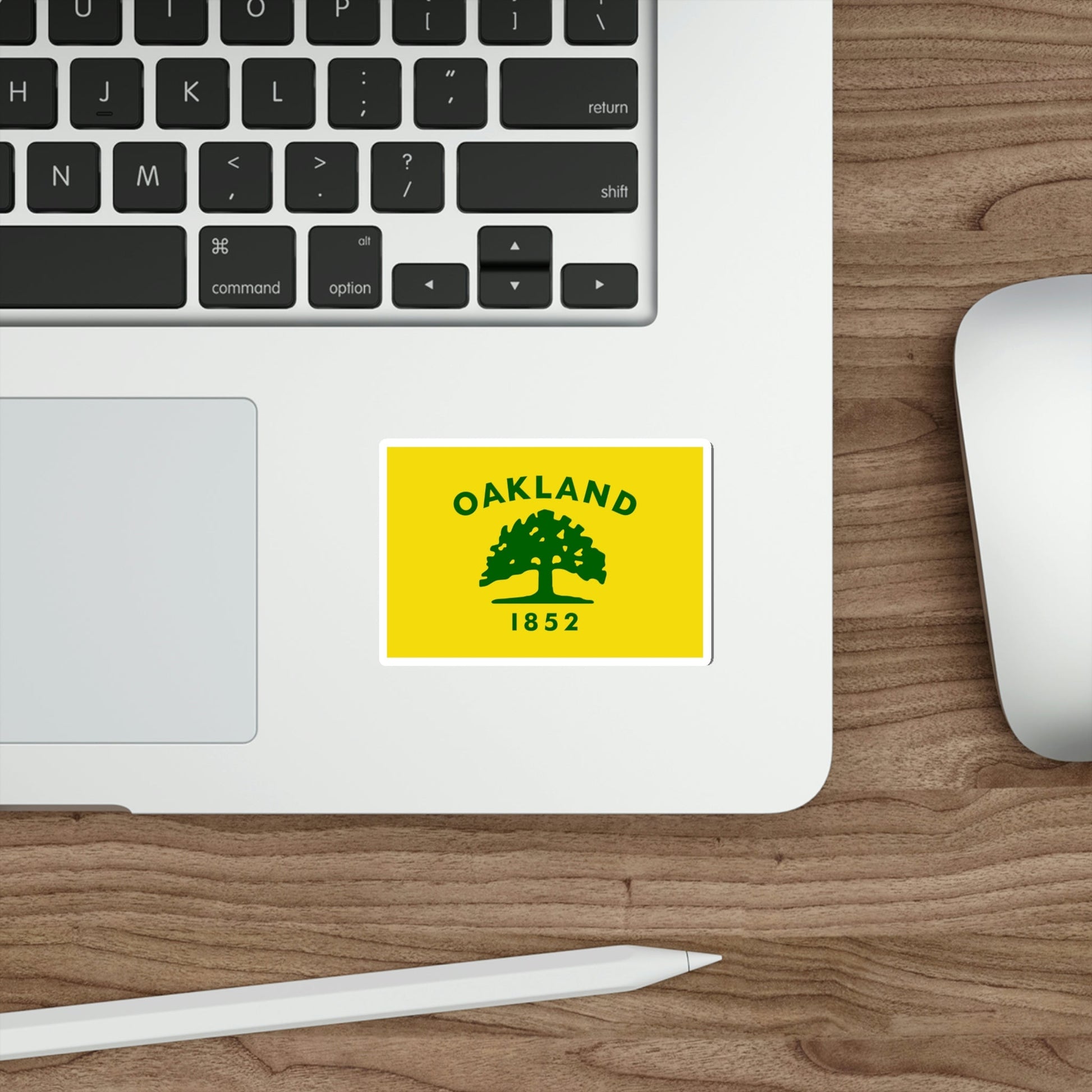 Flag of Oakland California USA STICKER Vinyl Die-Cut Decal-The Sticker Space