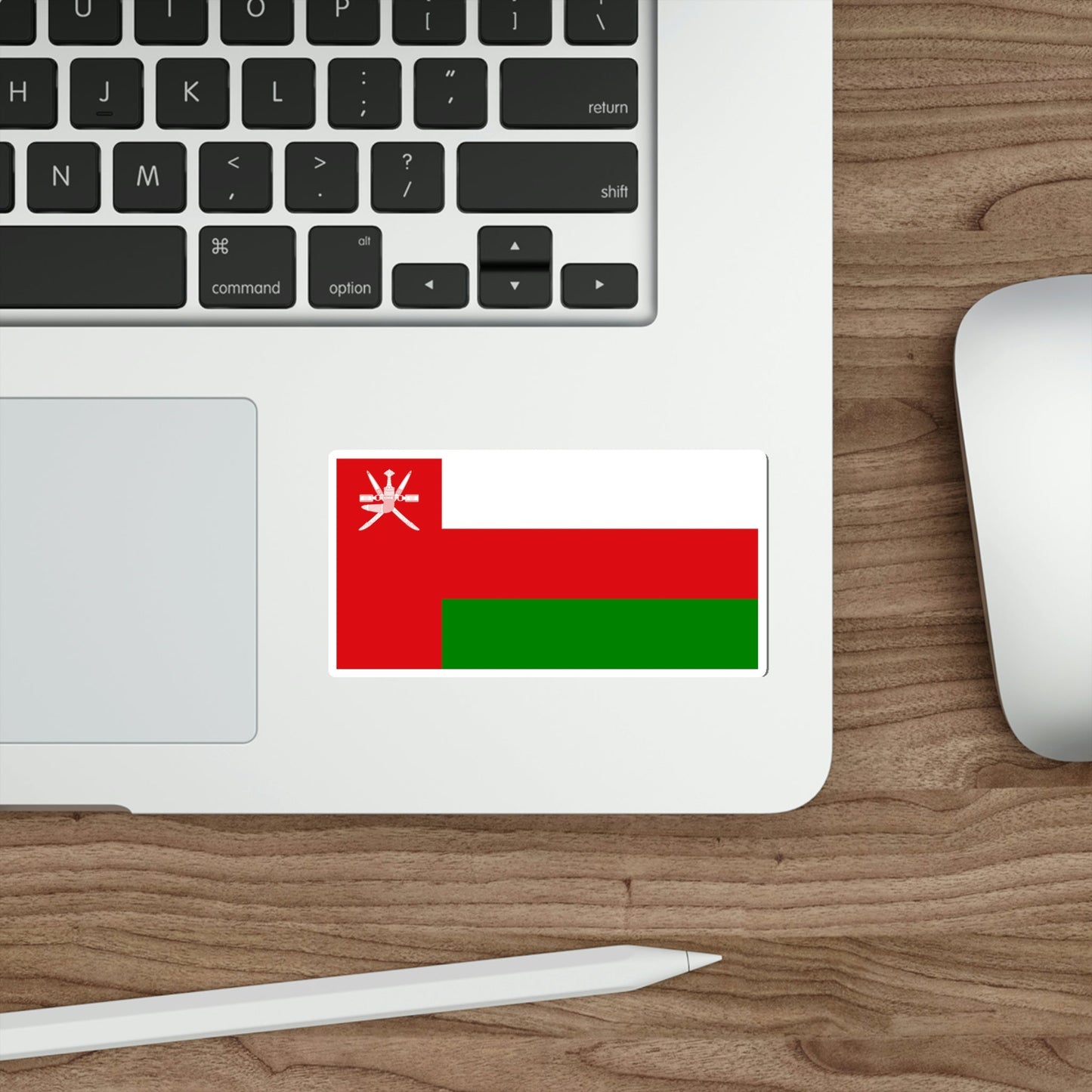 Flag of Oman STICKER Vinyl Die-Cut Decal-The Sticker Space