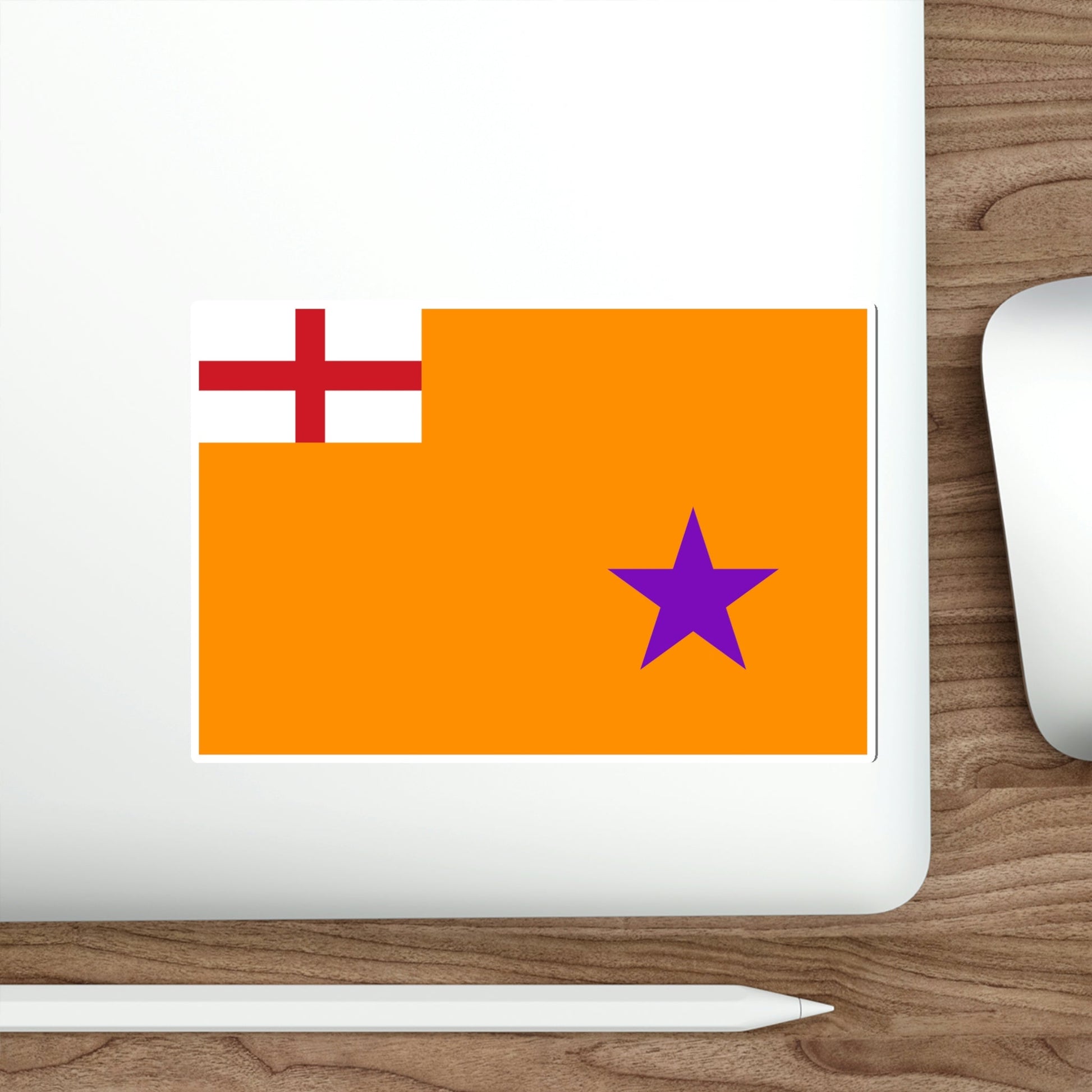 Flag of Orange Institution STICKER Vinyl Die-Cut Decal-The Sticker Space