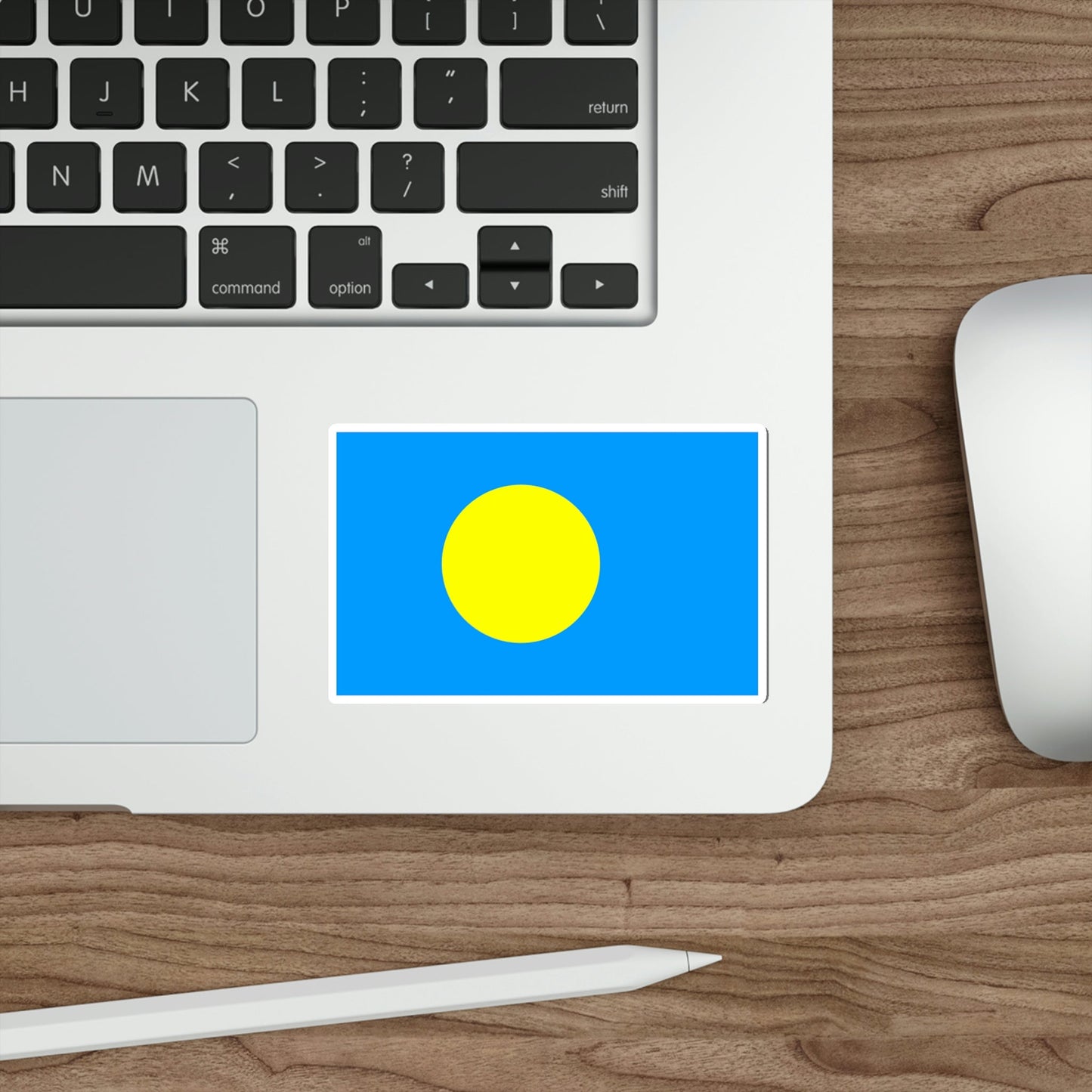 Flag of Palau Palau STICKER Vinyl Die-Cut Decal-The Sticker Space