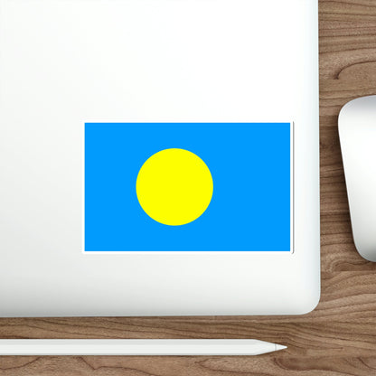 Flag of Palau Palau STICKER Vinyl Die-Cut Decal-The Sticker Space