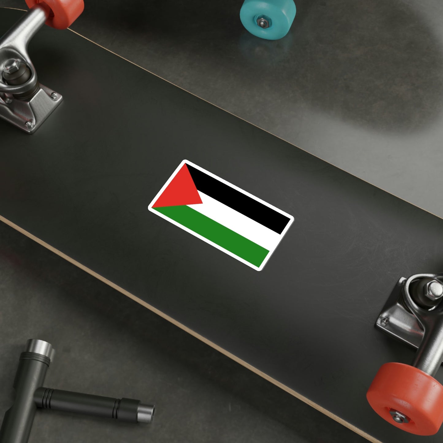 Flag of Palestine STICKER Vinyl Die-Cut Decal-The Sticker Space