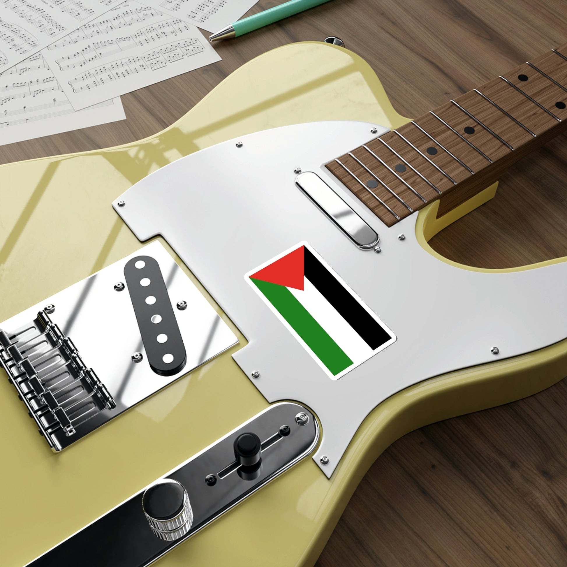 Flag of Palestine STICKER Vinyl Die-Cut Decal-The Sticker Space