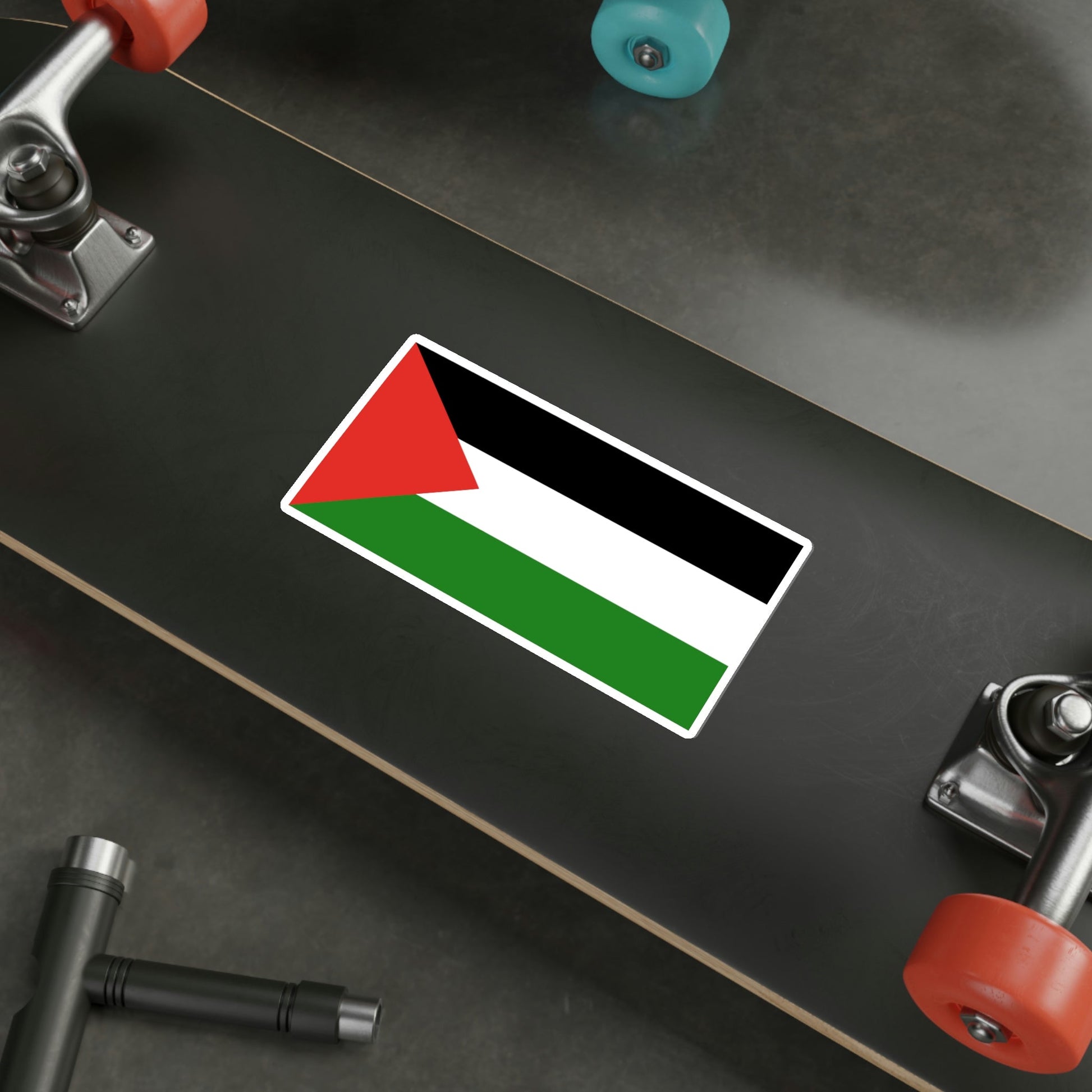 Flag of Palestine STICKER Vinyl Die-Cut Decal-The Sticker Space