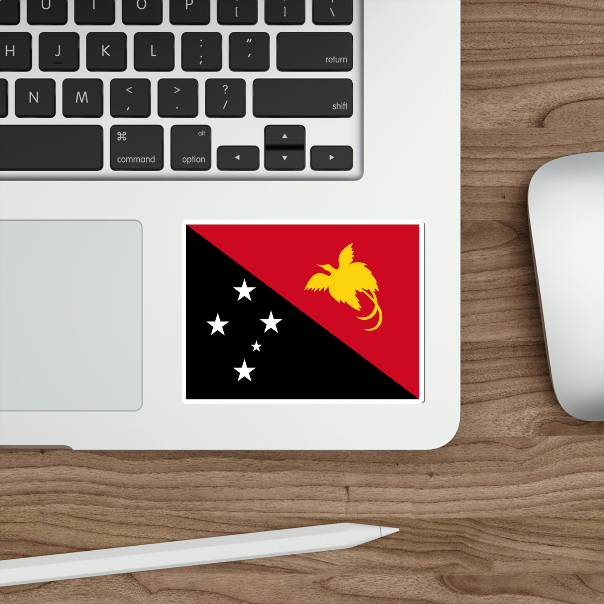 Flag of Papua New Guinea STICKER Vinyl Die-Cut Decal-The Sticker Space