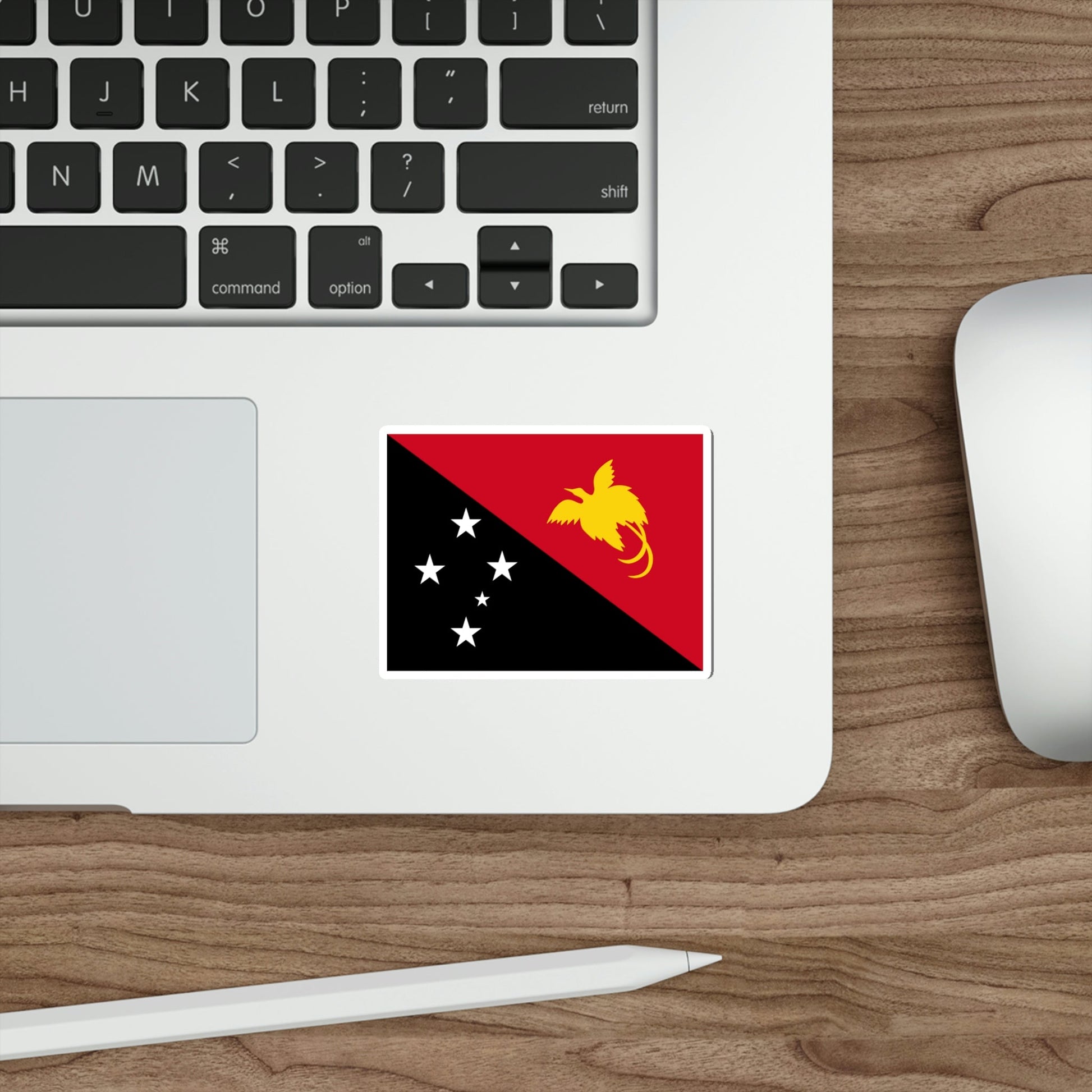 Flag of Papua New Guinea STICKER Vinyl Die-Cut Decal-The Sticker Space