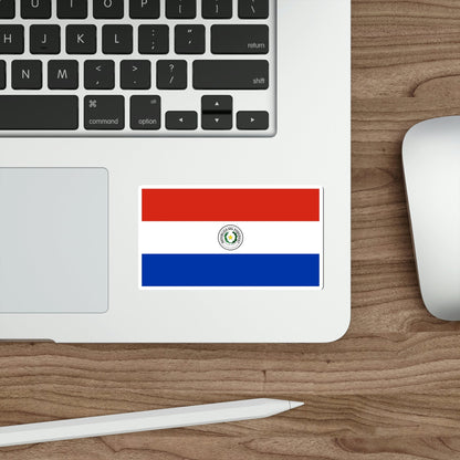 Flag of Paraguay STICKER Vinyl Die-Cut Decal-The Sticker Space