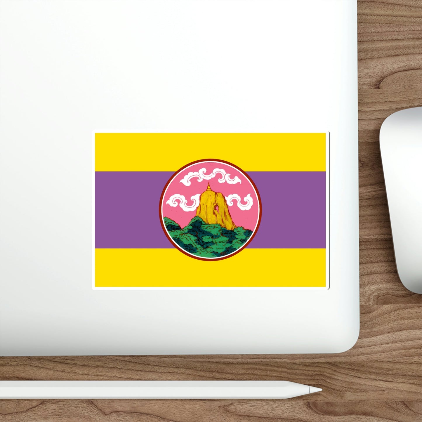 Flag of Phatthalung Province Thailand STICKER Vinyl Die-Cut Decal-The Sticker Space