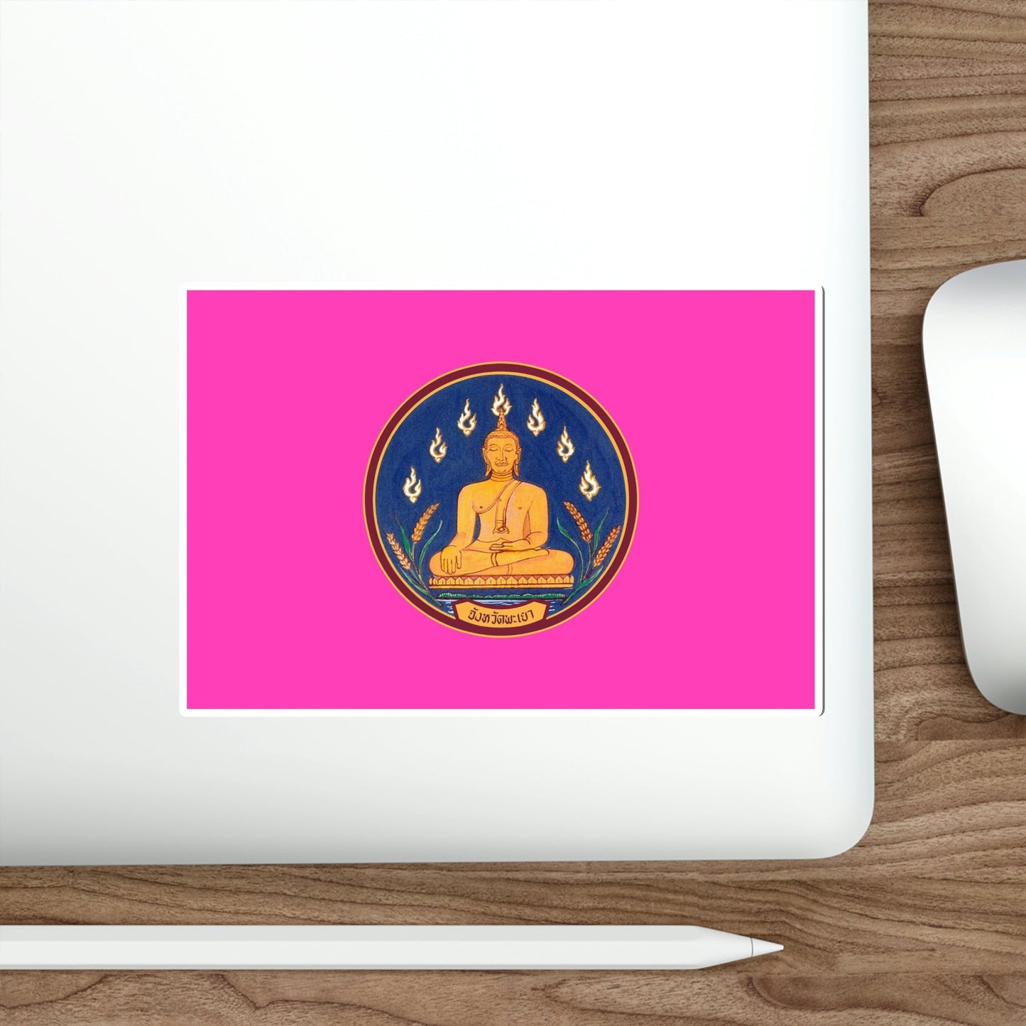 Flag of Phayao Province Thailand STICKER Vinyl Die-Cut Decal-The Sticker Space