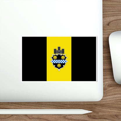 Flag of Pittsburgh Pennsylvania USA STICKER Vinyl Die-Cut Decal-The Sticker Space