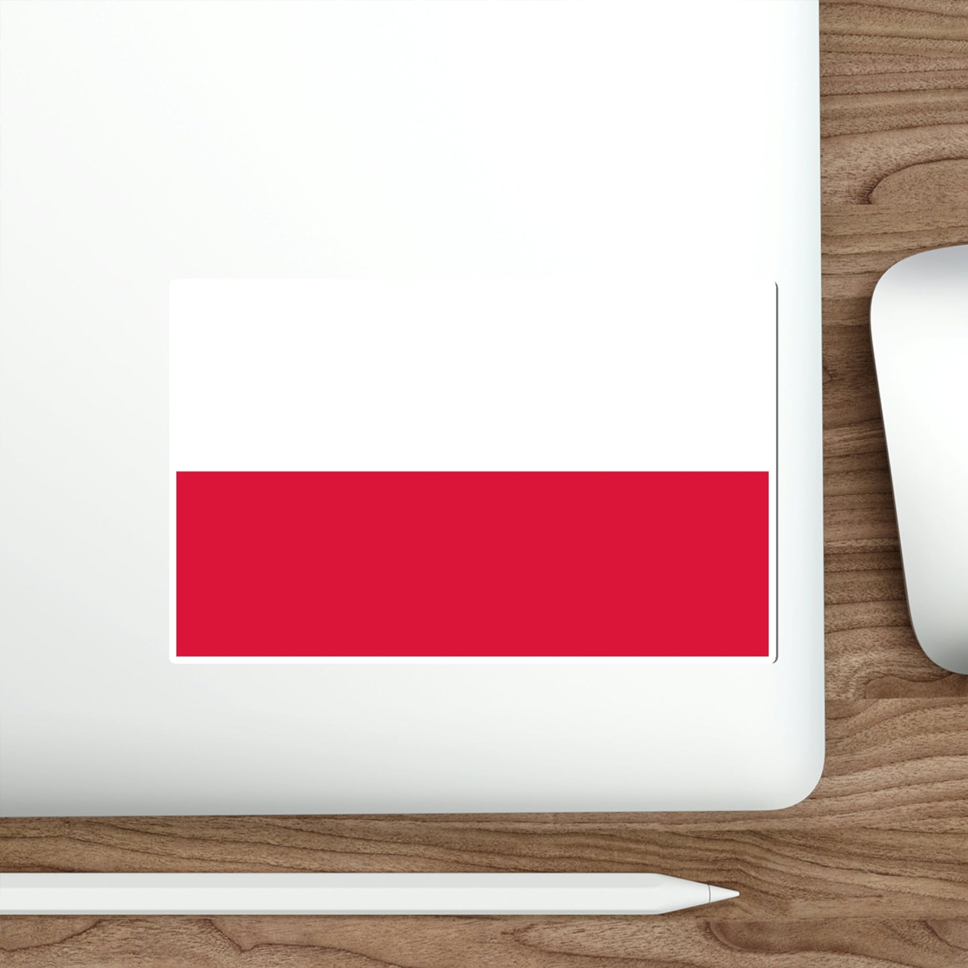 Flag of Poland STICKER Vinyl Die-Cut Decal-The Sticker Space