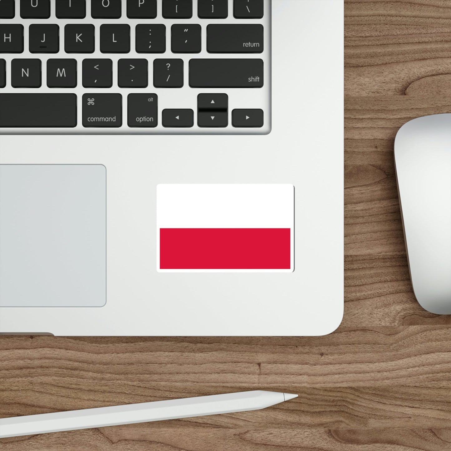 Flag of Poland STICKER Vinyl Die-Cut Decal-The Sticker Space