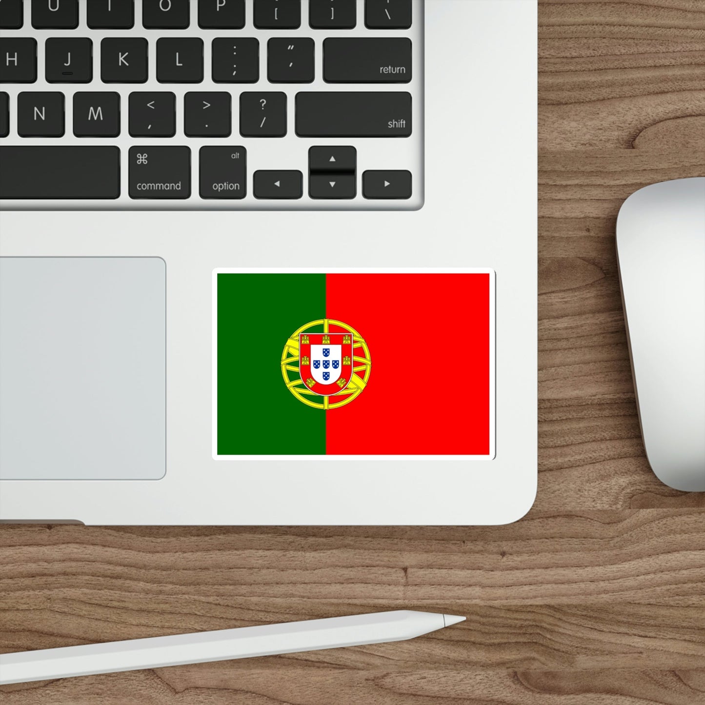 Flag of Portugal STICKER Vinyl Die-Cut Decal-The Sticker Space