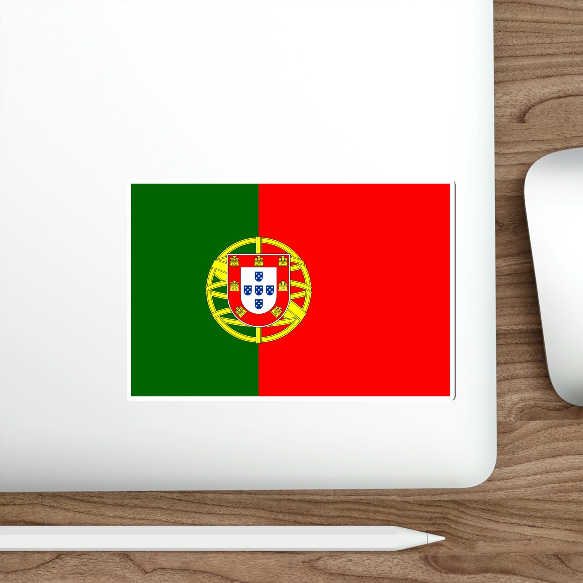 Flag of Portugal STICKER Vinyl Die-Cut Decal-The Sticker Space