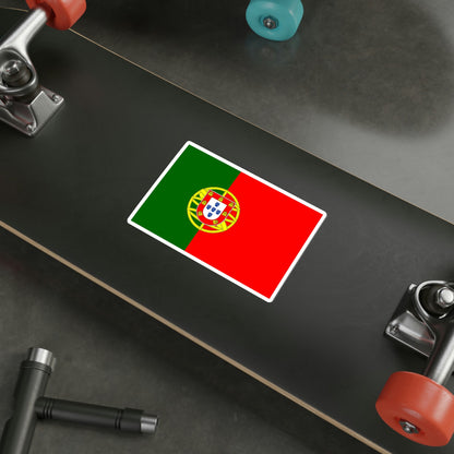 Flag of Portugal STICKER Vinyl Die-Cut Decal-The Sticker Space