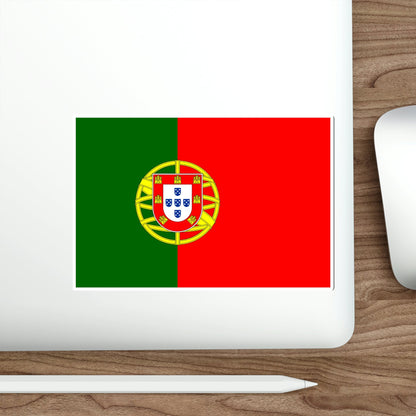 Flag of Portugal STICKER Vinyl Die-Cut Decal-The Sticker Space