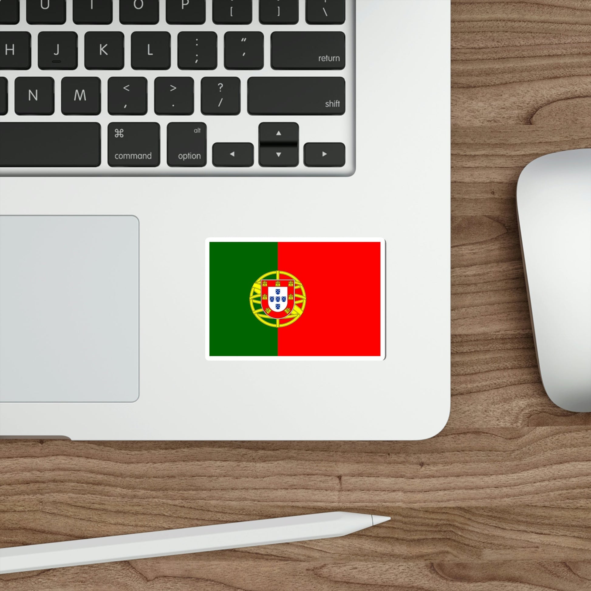 Flag of Portugal STICKER Vinyl Die-Cut Decal-The Sticker Space