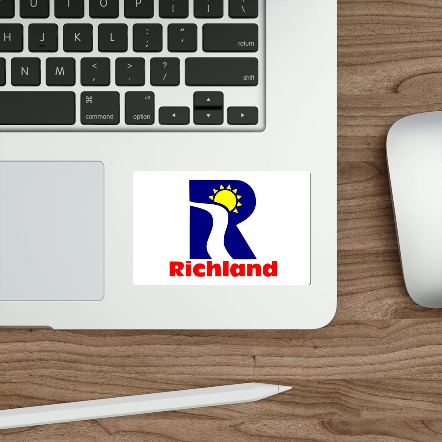 Flag of Richland Washington USA STICKER Vinyl Die-Cut Decal-The Sticker Space