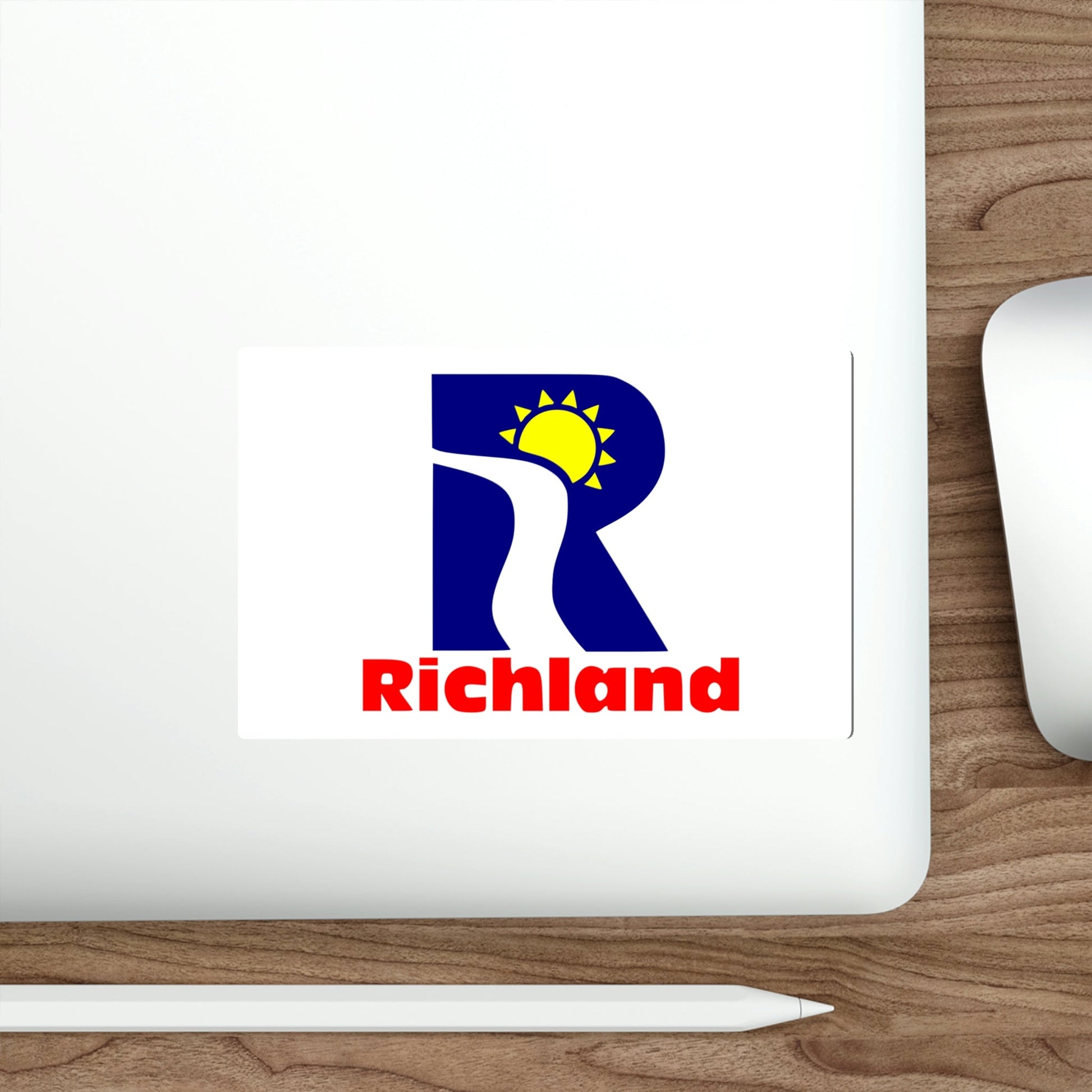 Flag of Richland Washington USA STICKER Vinyl Die-Cut Decal-The Sticker Space