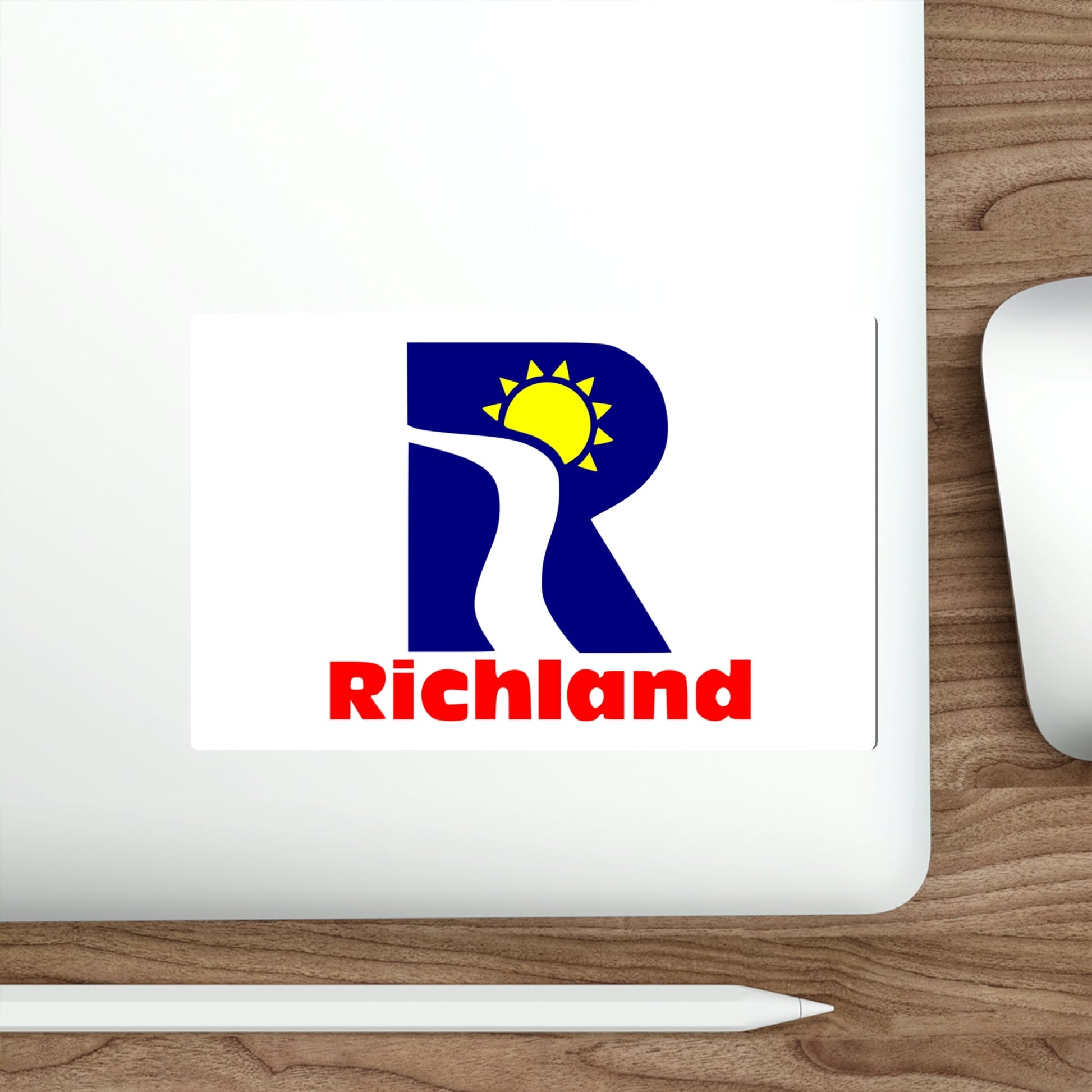 Flag of Richland Washington USA STICKER Vinyl Die-Cut Decal-The Sticker Space