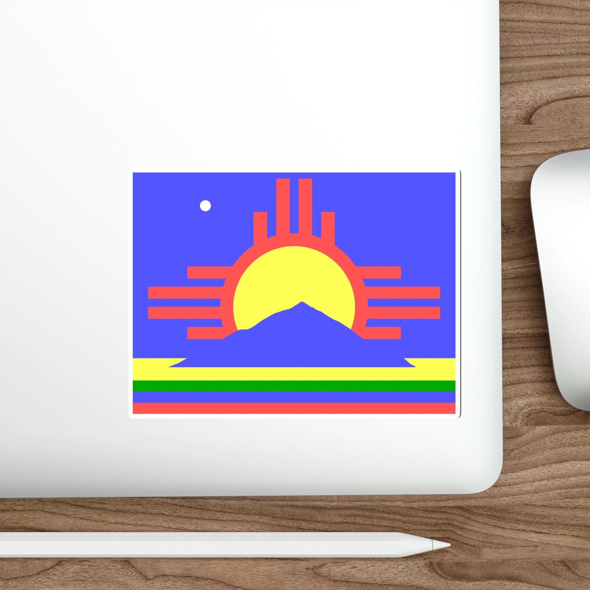 Flag of Roswell New Mexico USA STICKER Vinyl Die-Cut Decal-The Sticker Space