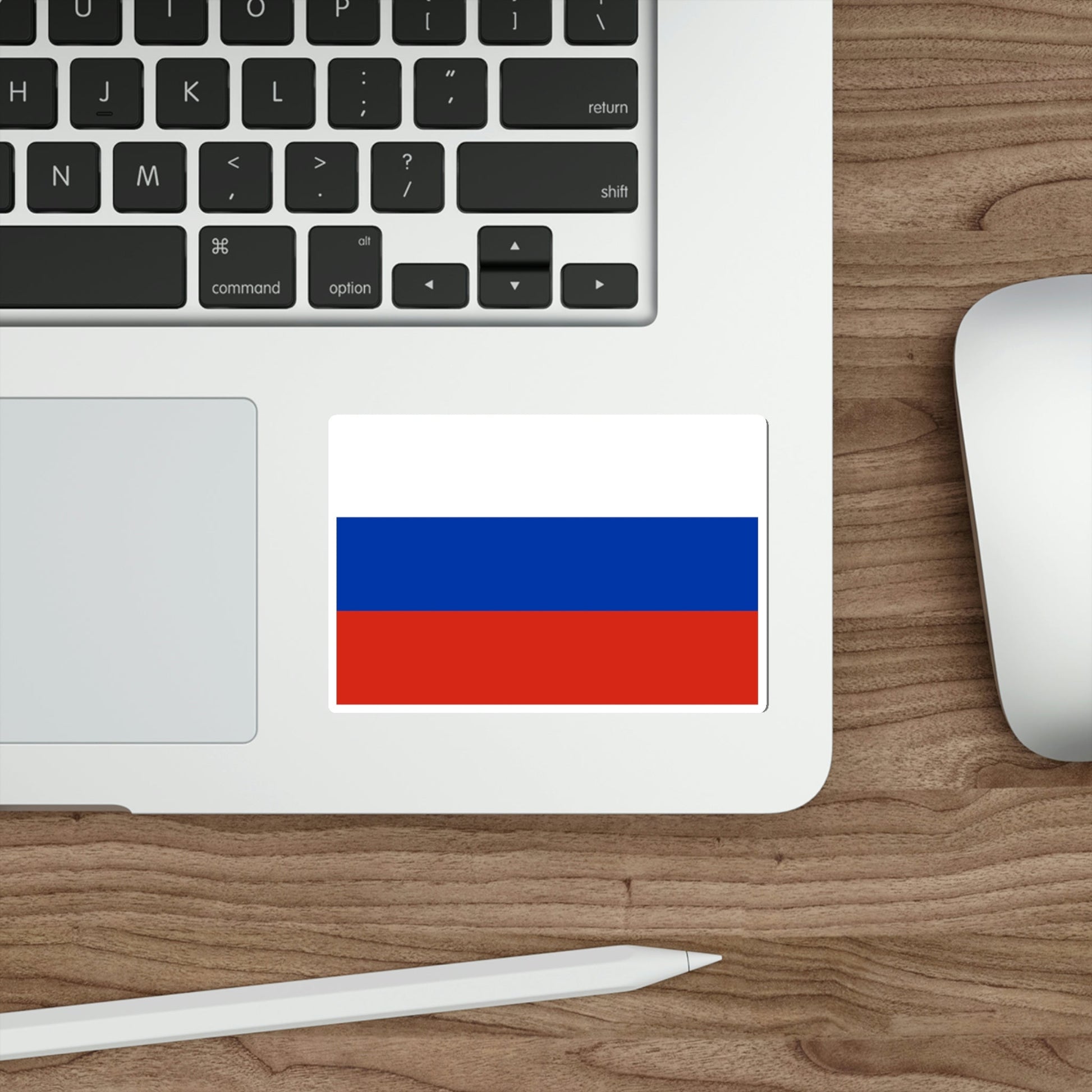 Flag of Russia STICKER Vinyl Die-Cut Decal-The Sticker Space