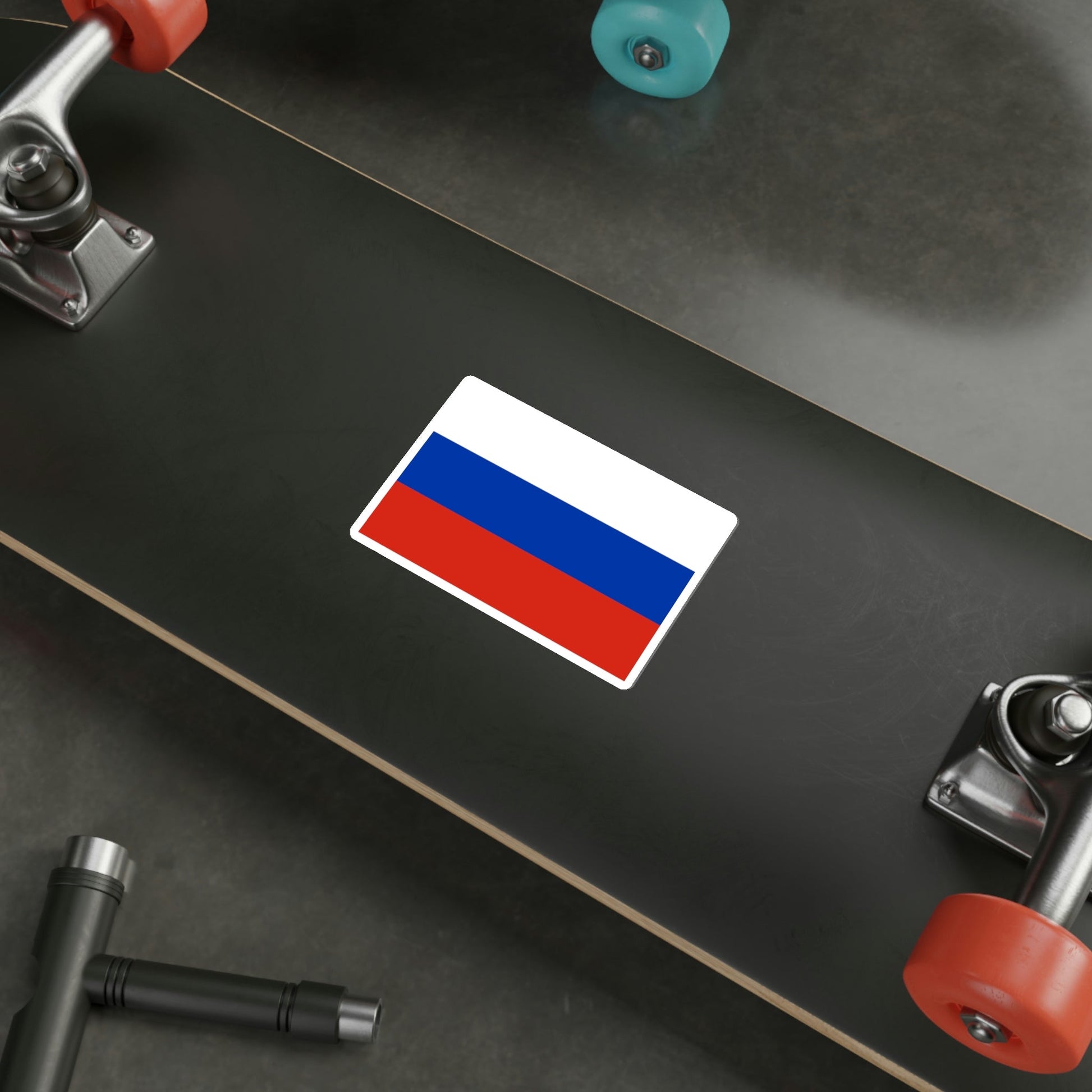 Flag of Russia STICKER Vinyl Die-Cut Decal-The Sticker Space