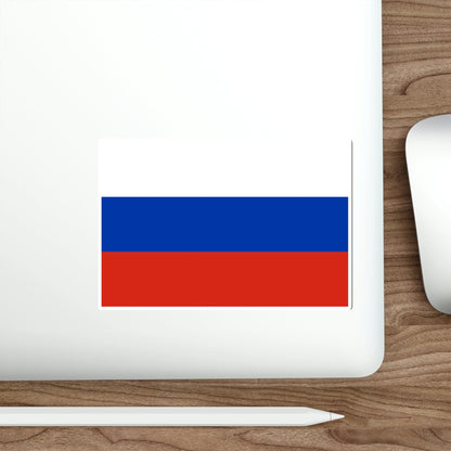 Flag of Russia STICKER Vinyl Die-Cut Decal-The Sticker Space