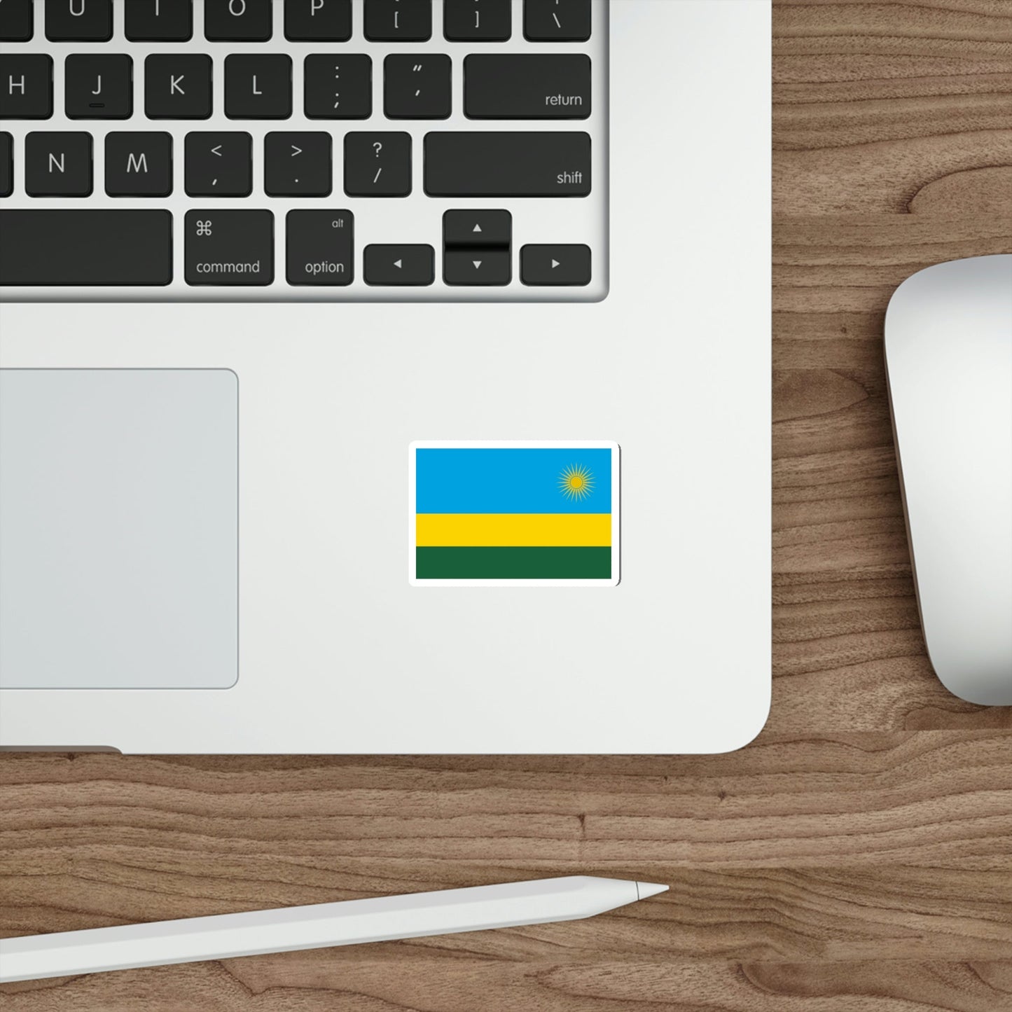 Flag of Rwanda STICKER Vinyl Die-Cut Decal-The Sticker Space