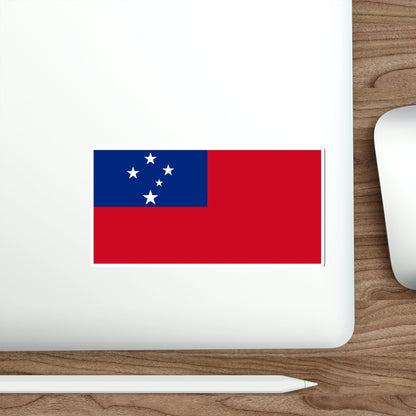 Flag of Samoa STICKER Vinyl Die-Cut Decal-The Sticker Space