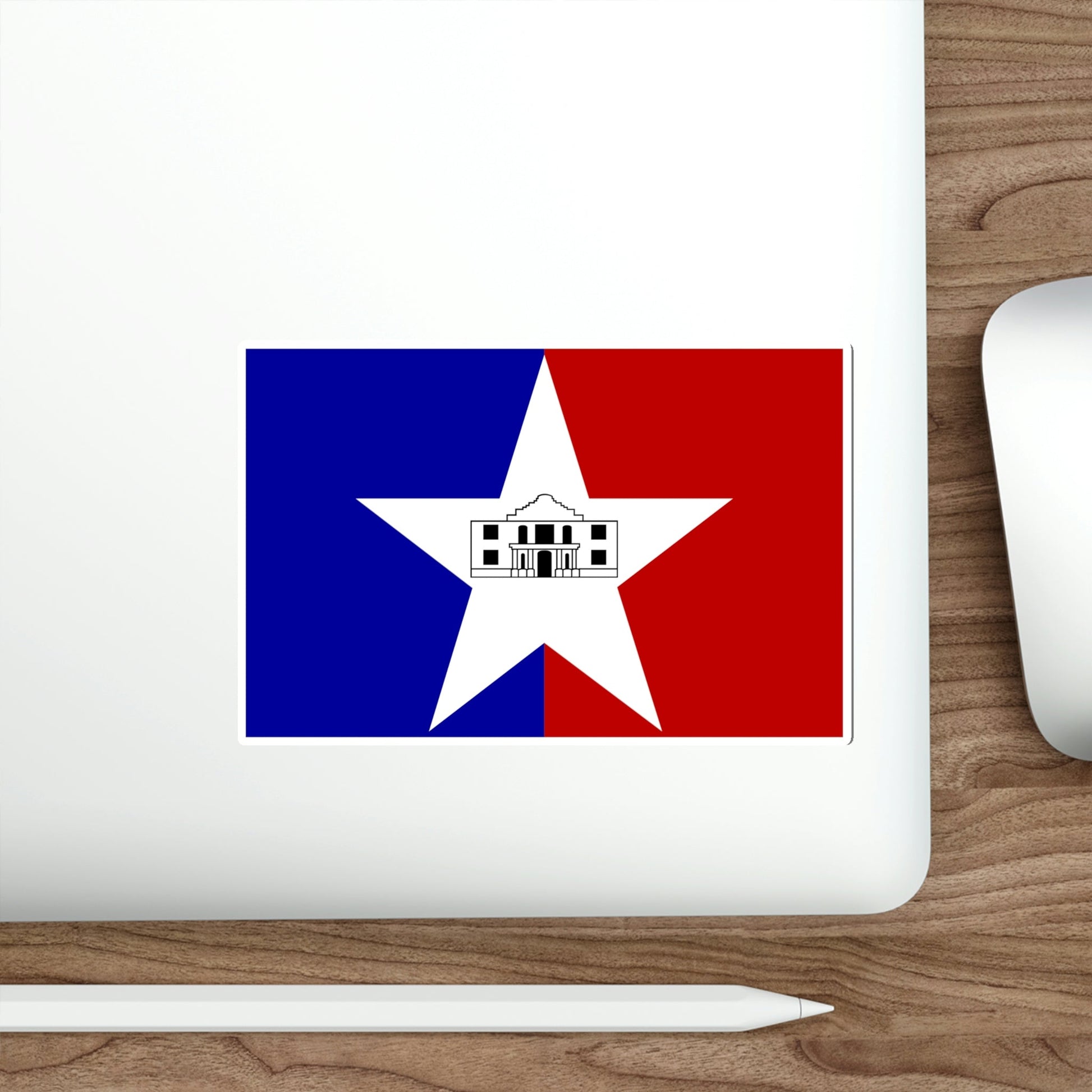 Flag of San Antonio Texas USA STICKER Vinyl Die-Cut Decal-The Sticker Space