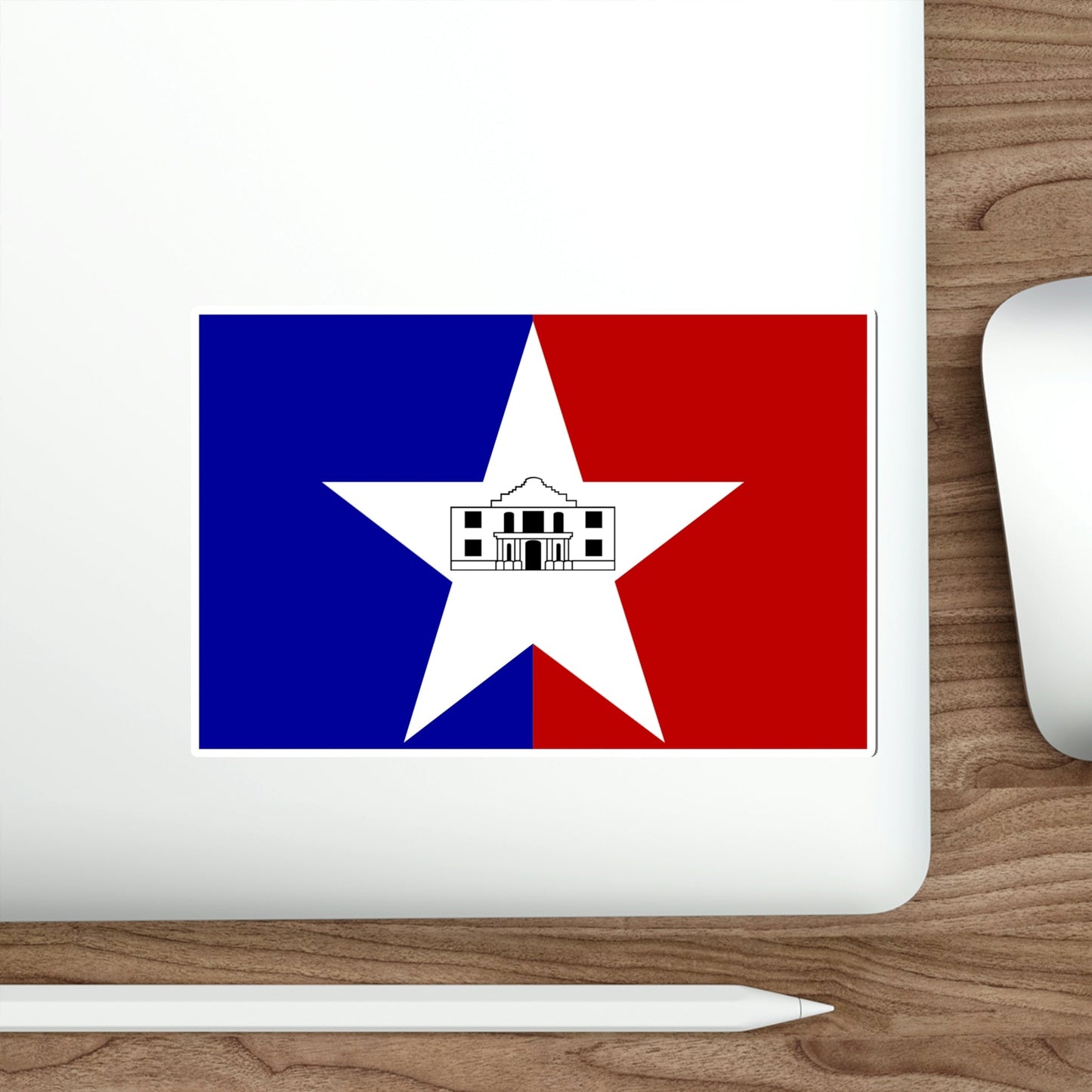 Flag of San Antonio Texas USA STICKER Vinyl Die-Cut Decal-The Sticker Space