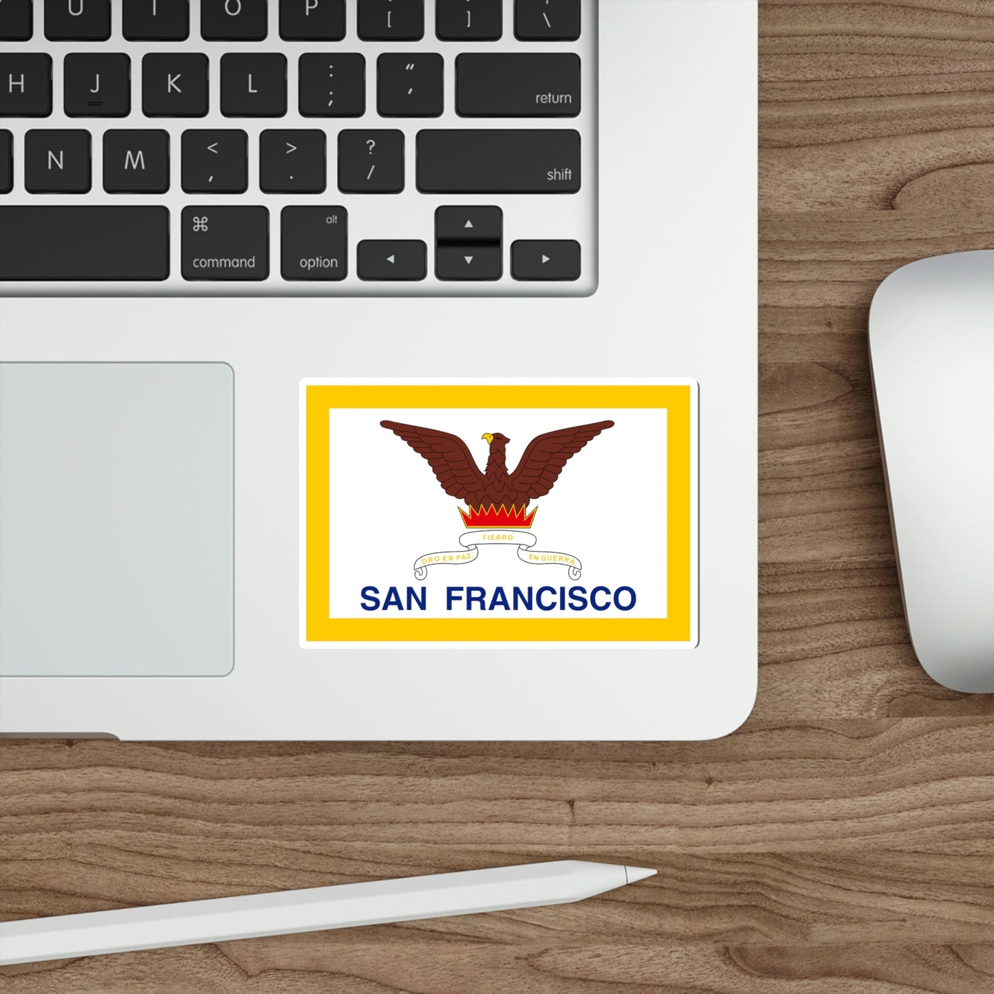 Flag of San Francisco USA STICKER Vinyl Die-Cut Decal-The Sticker Space