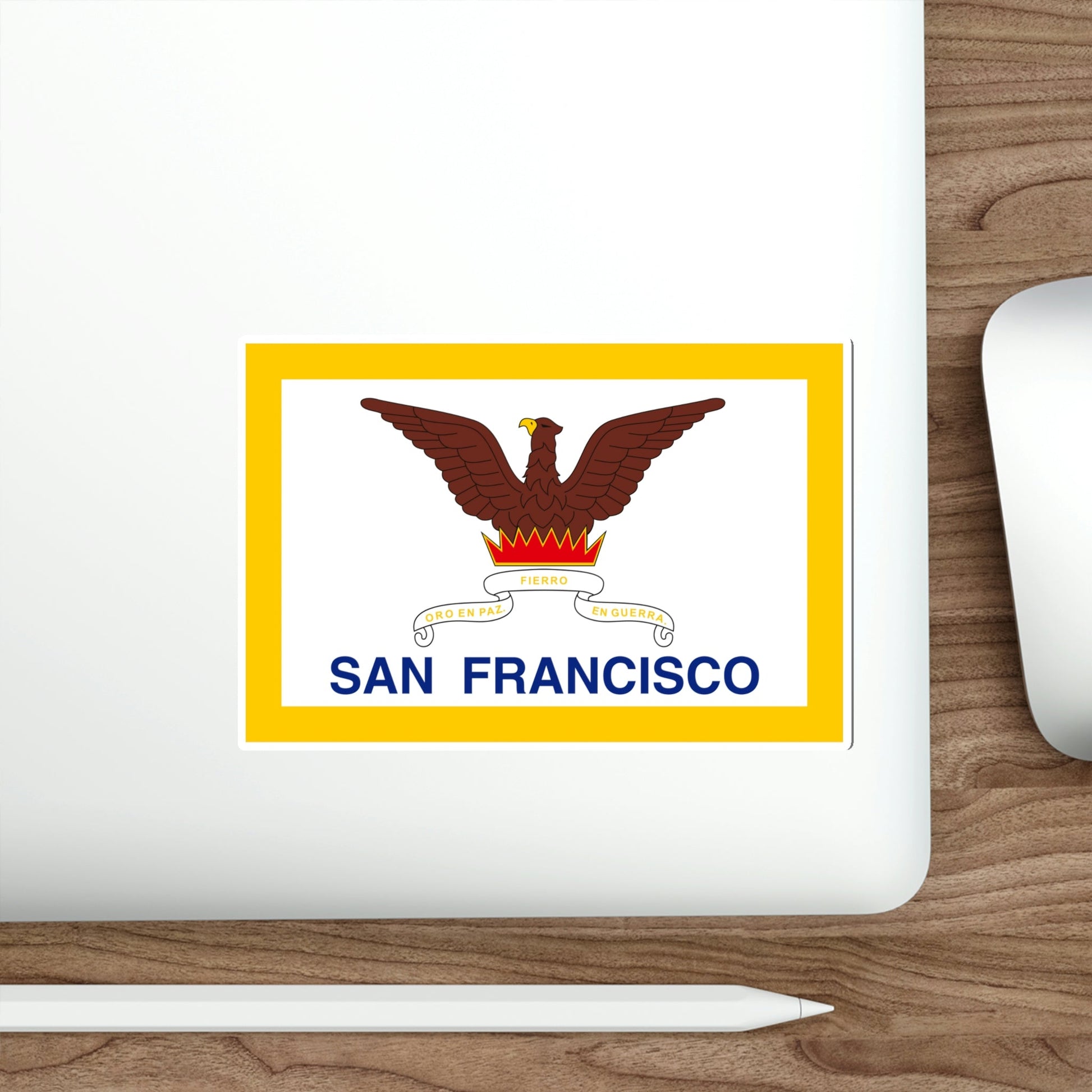 Flag of San Francisco USA STICKER Vinyl Die-Cut Decal-The Sticker Space