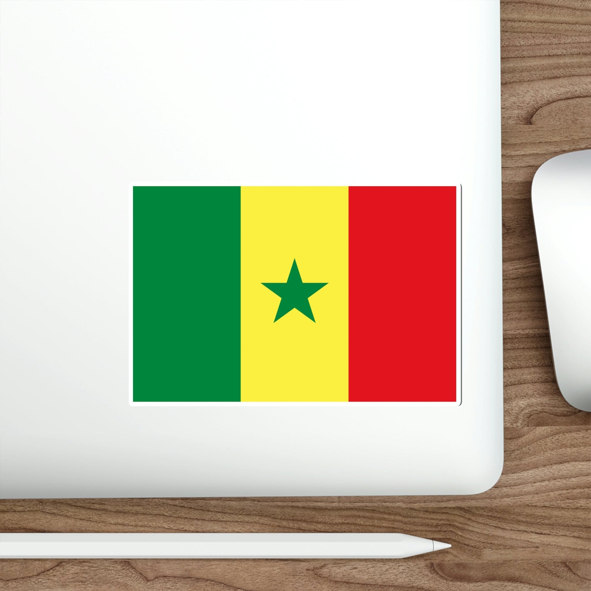 Flag of Senegal STICKER Vinyl Die-Cut Decal-The Sticker Space