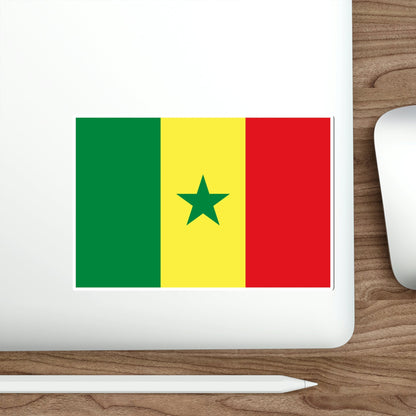 Flag of Senegal STICKER Vinyl Die-Cut Decal-The Sticker Space