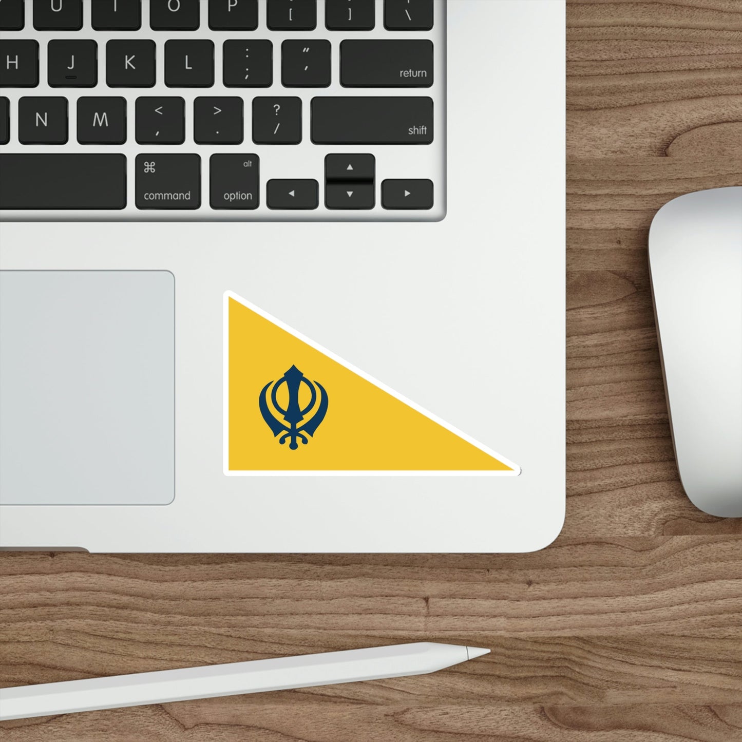 Flag of Sikhism STICKER Vinyl Die-Cut Decal-The Sticker Space