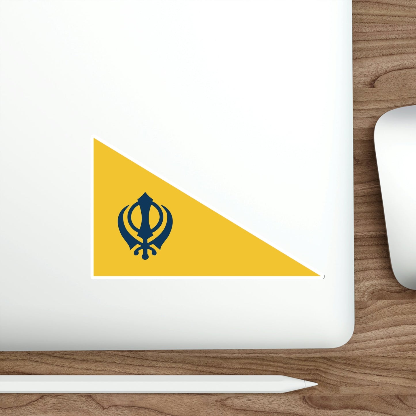 Flag of Sikhism STICKER Vinyl Die-Cut Decal-The Sticker Space