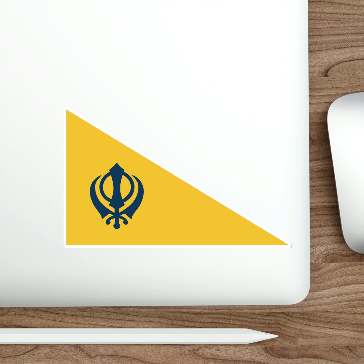 Flag of Sikhism STICKER Vinyl Die-Cut Decal-The Sticker Space