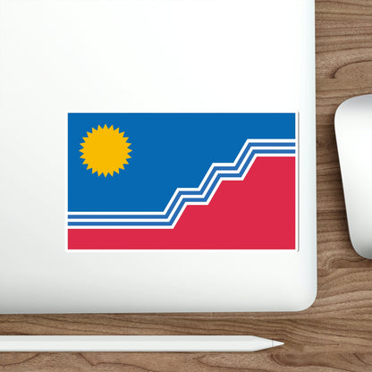 Flag of Sioux Falls South Dakota USA STICKER Vinyl Die-Cut Decal-The Sticker Space