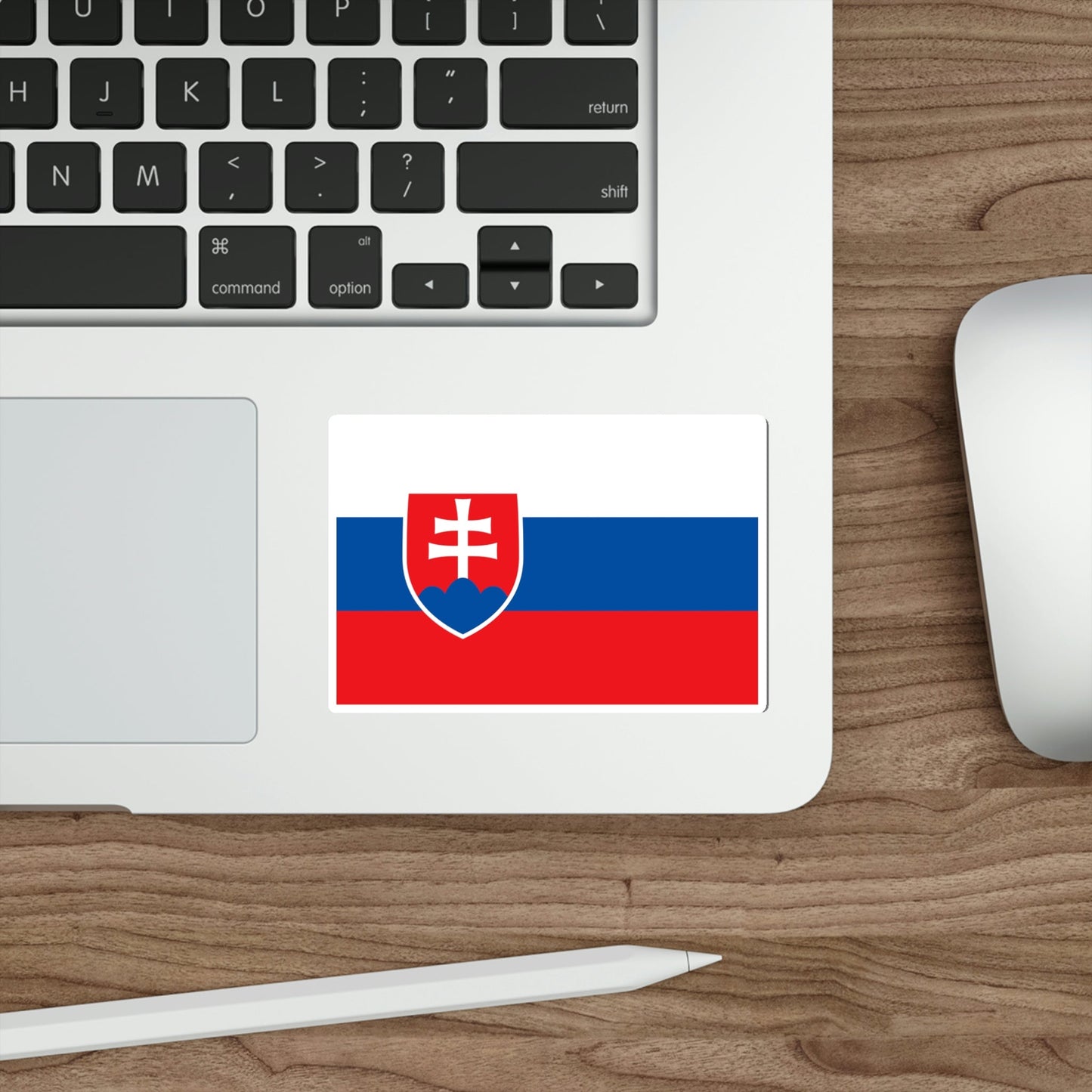 Flag of Slovakia STICKER Vinyl Die-Cut Decal-The Sticker Space