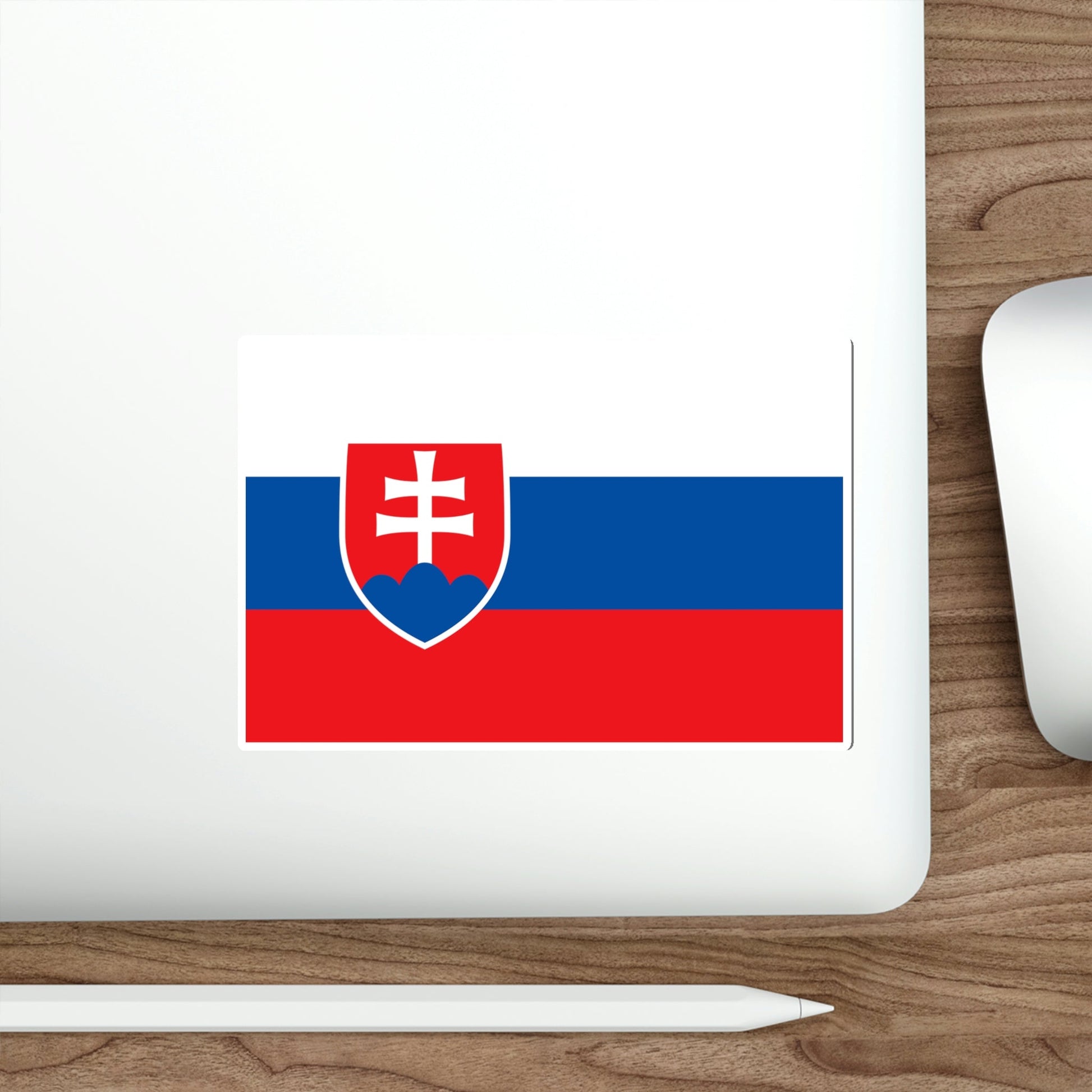 Flag of Slovakia STICKER Vinyl Die-Cut Decal-The Sticker Space