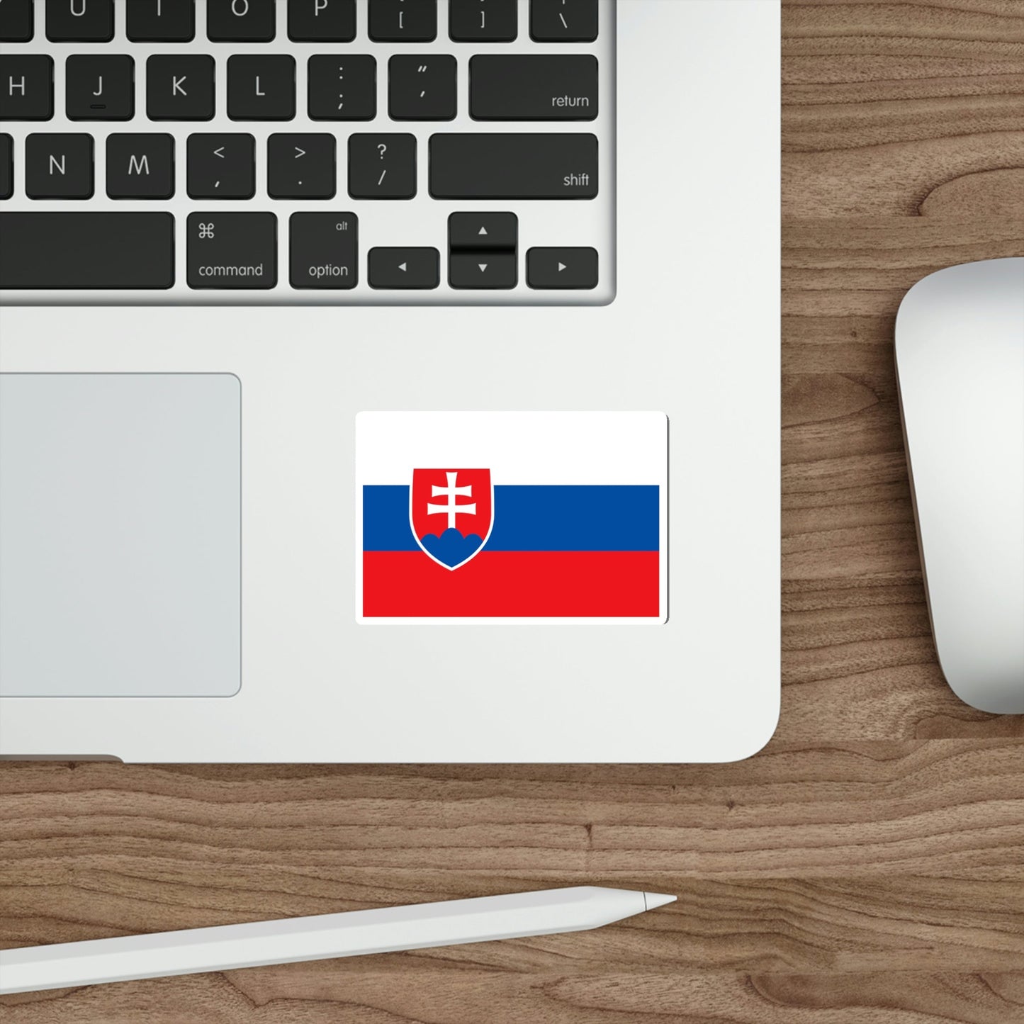 Flag of Slovakia STICKER Vinyl Die-Cut Decal-The Sticker Space