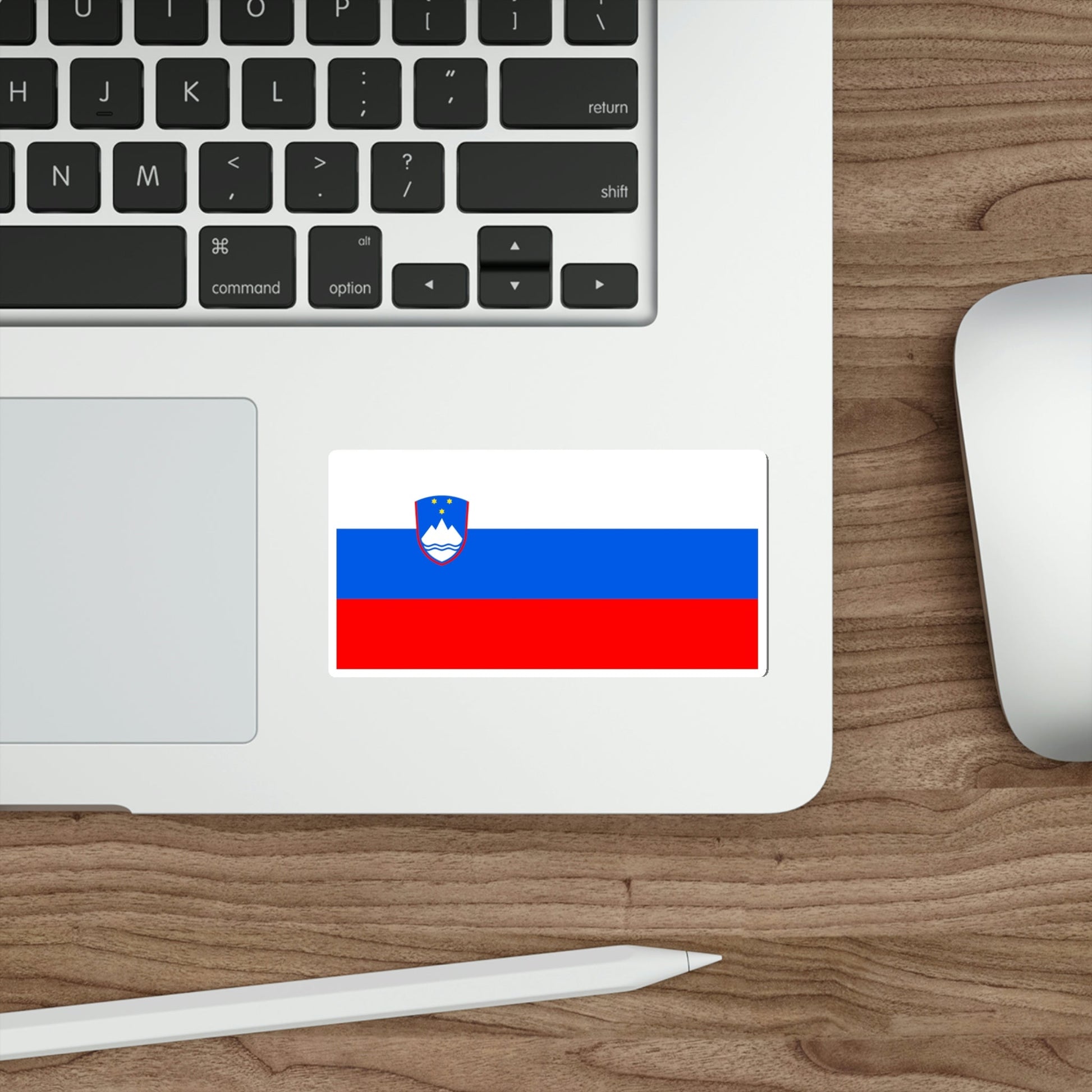 Flag of Slovenia STICKER Vinyl Die-Cut Decal-The Sticker Space