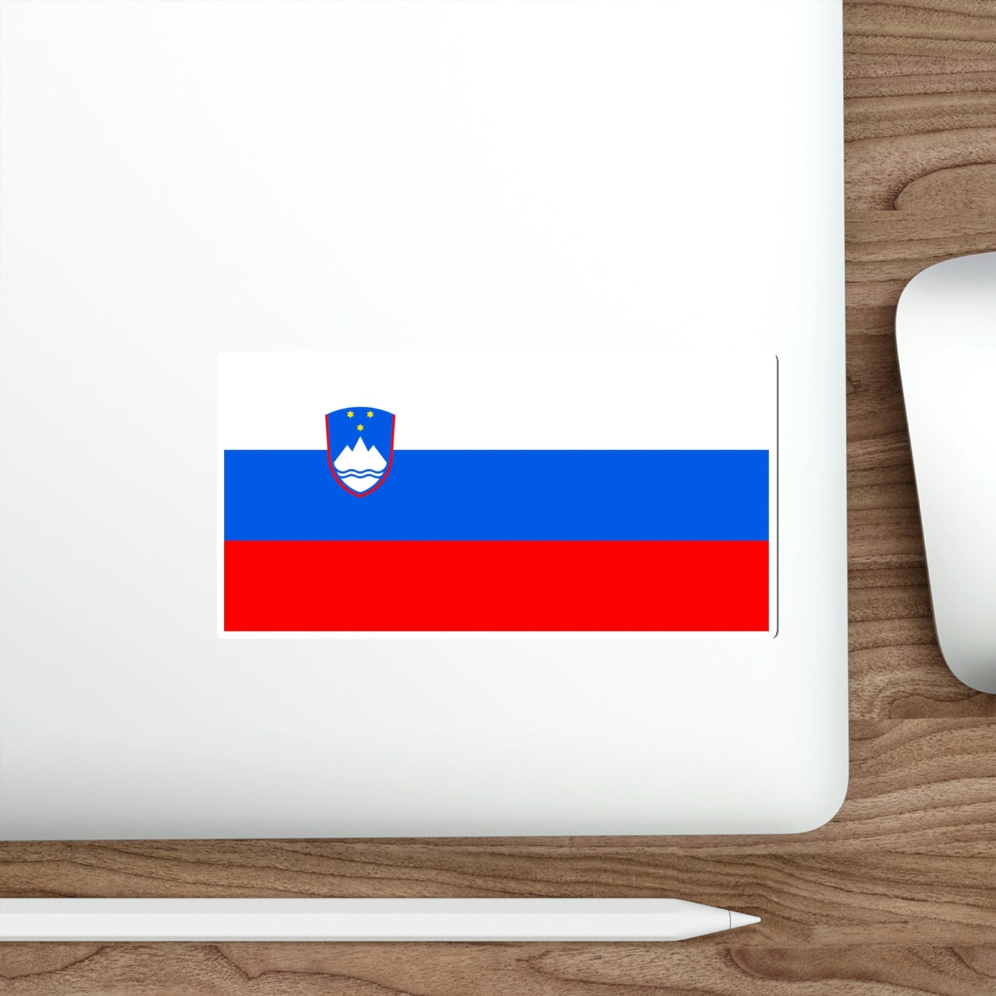 Flag of Slovenia STICKER Vinyl Die-Cut Decal-The Sticker Space