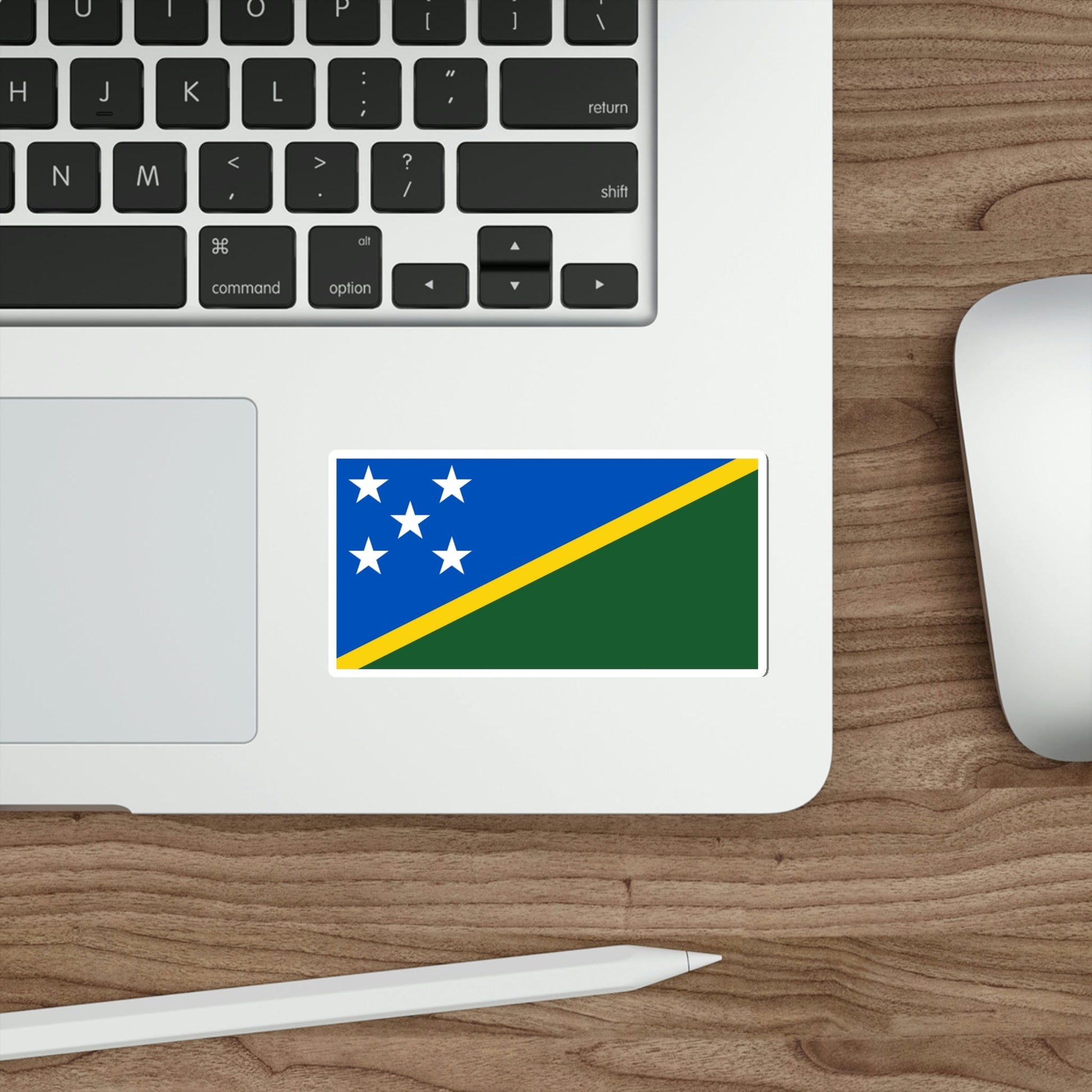 Flag of Solomon Islands STICKER Vinyl Die-Cut Decal-The Sticker Space