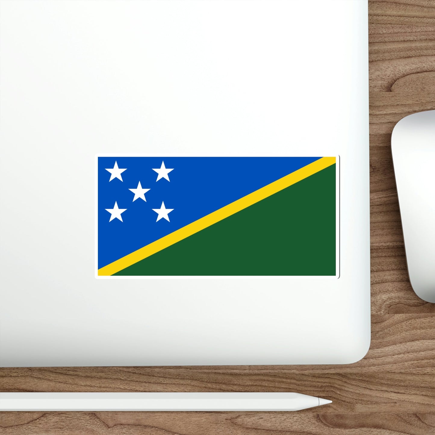 Flag of Solomon Islands STICKER Vinyl Die-Cut Decal-The Sticker Space