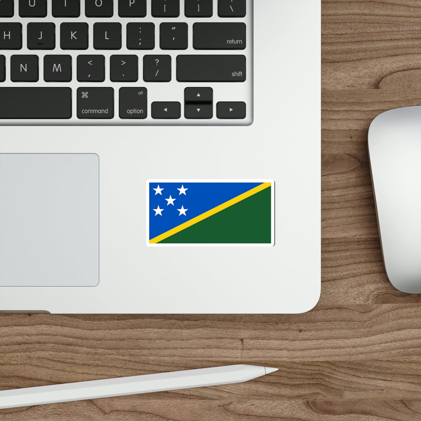 Flag of Solomon Islands STICKER Vinyl Die-Cut Decal-The Sticker Space