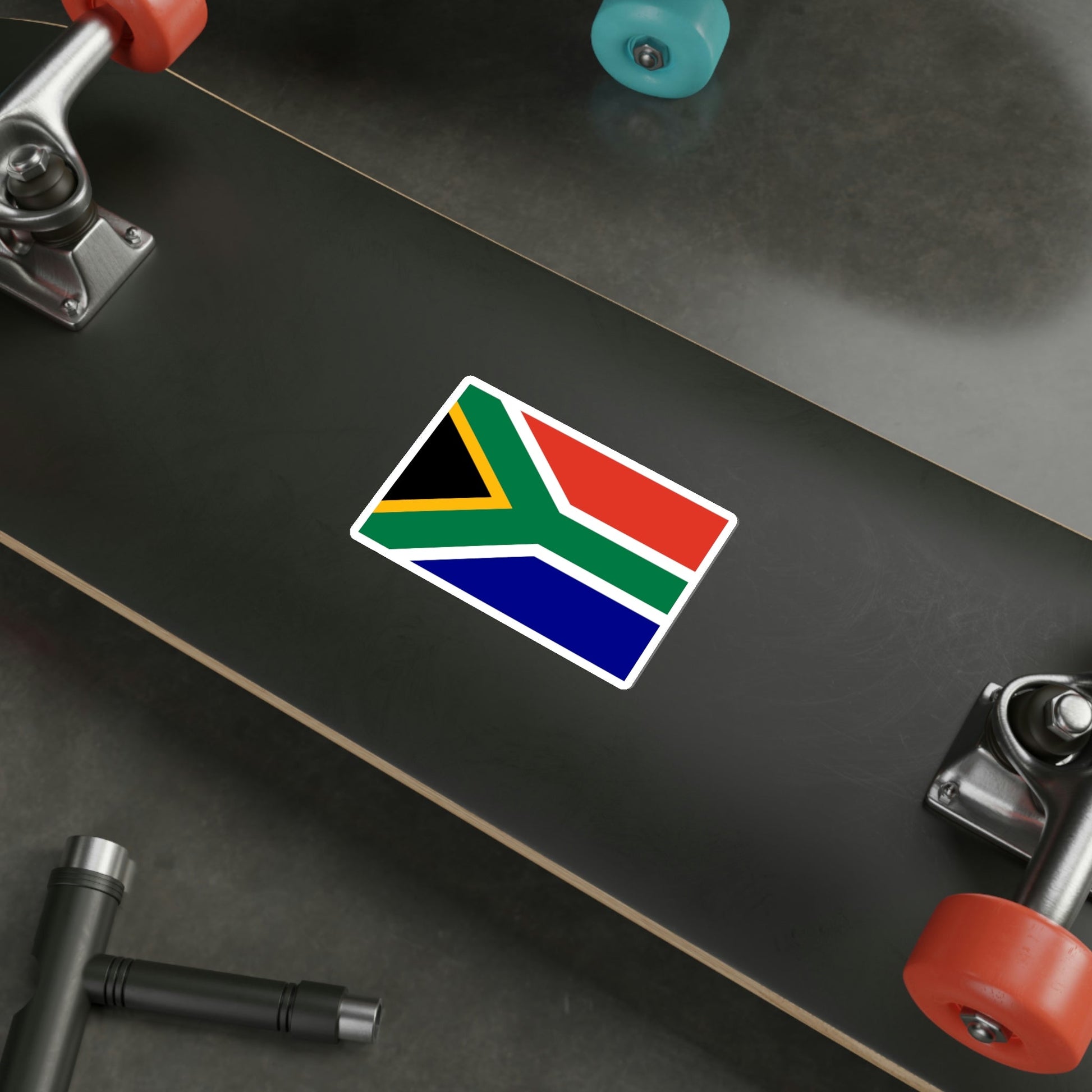 Flag of South Africa STICKER Vinyl Die-Cut Decal-The Sticker Space