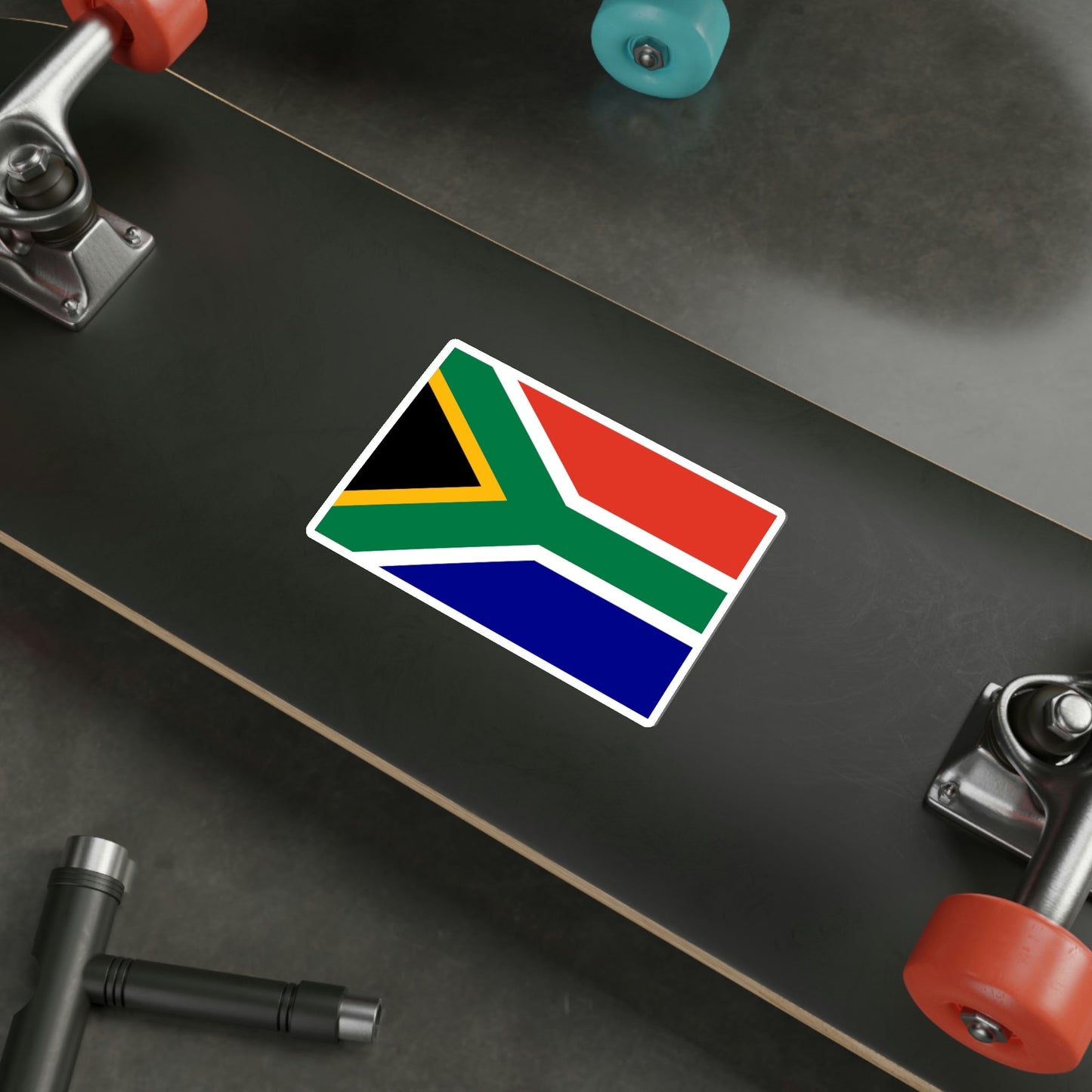 Flag of South Africa STICKER Vinyl Die-Cut Decal-The Sticker Space